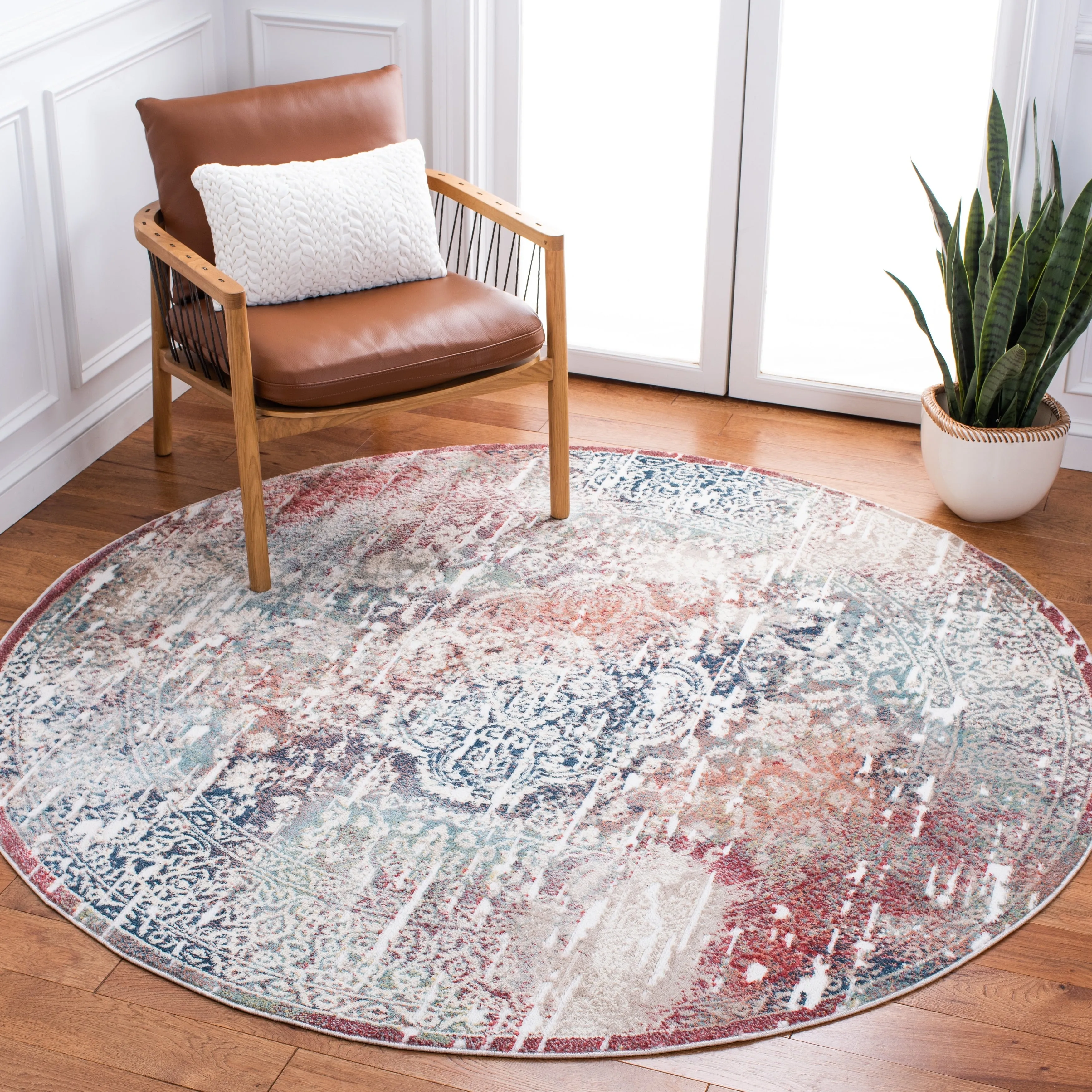 SAFAVIEH Skyler Nazan Vintage Boho Distressed Rug