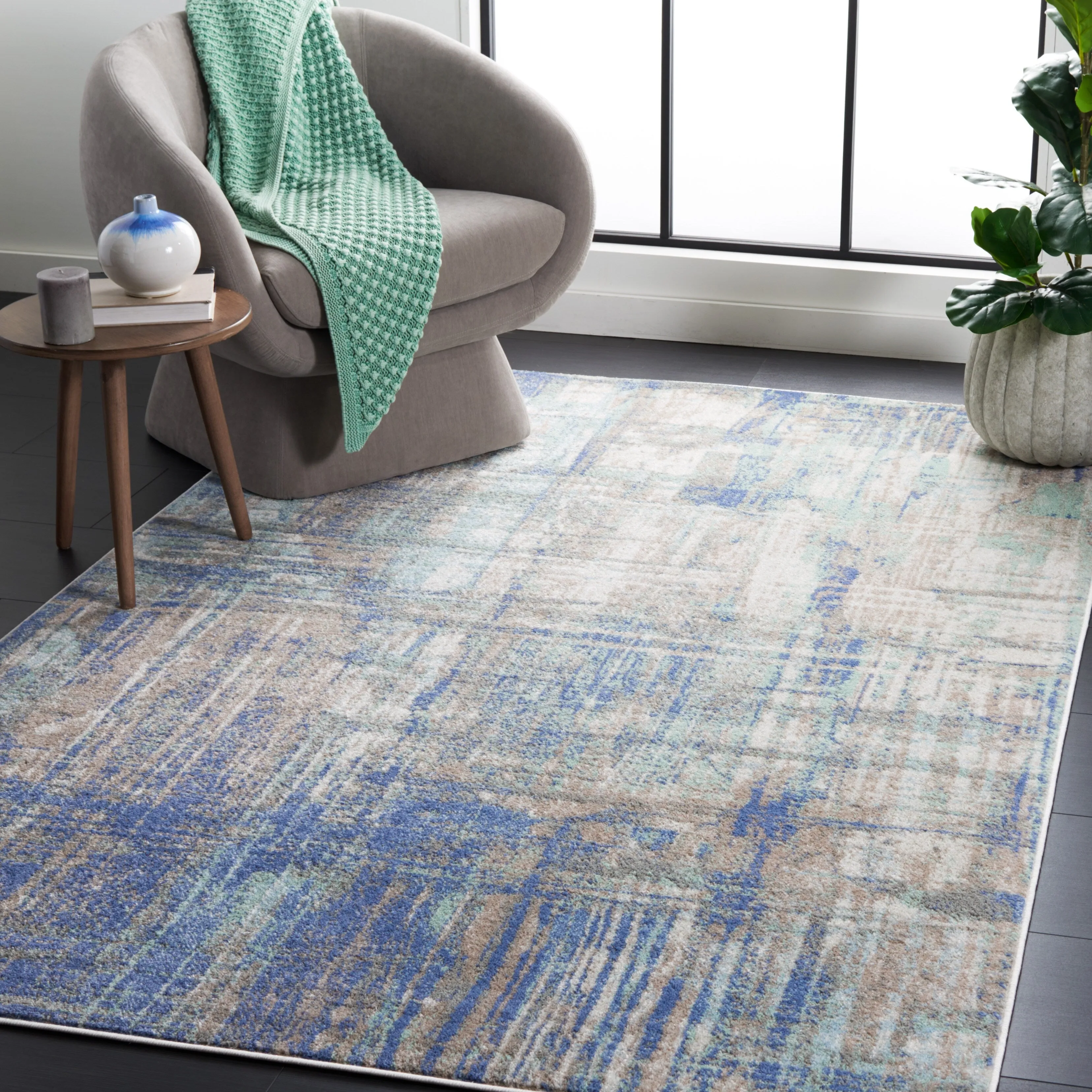 SAFAVIEH Skyler Sibilla Modern Abstract Rug
