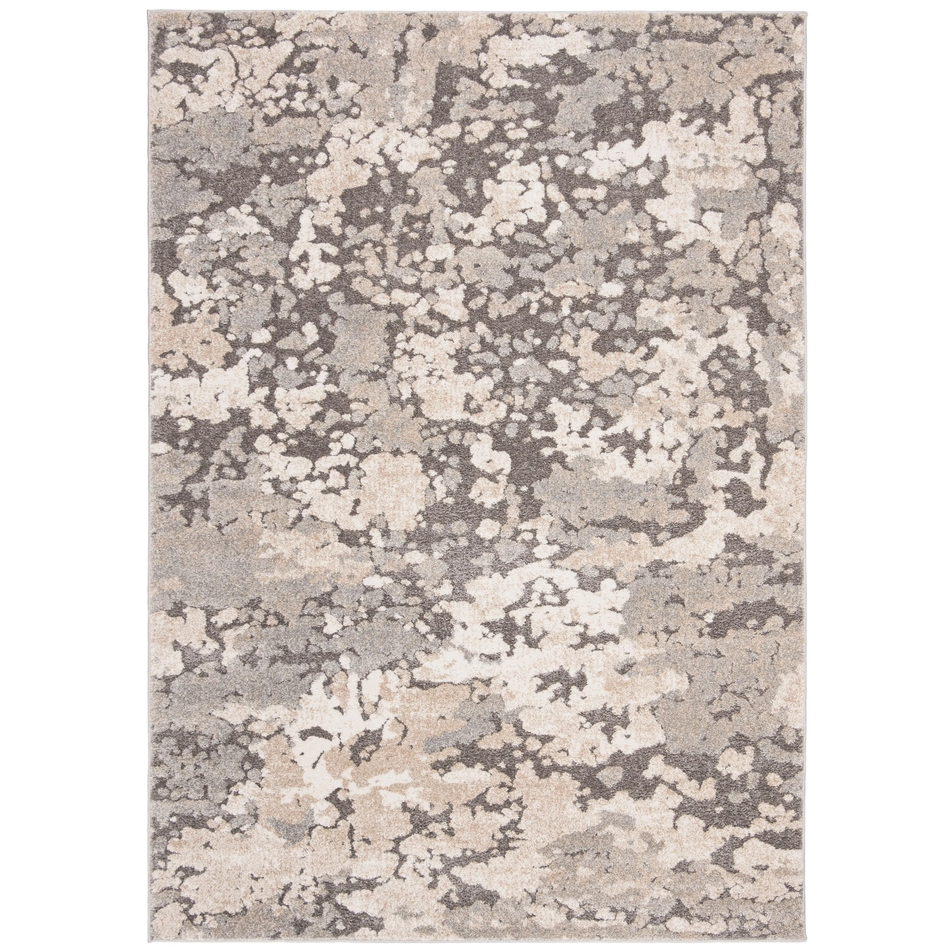 SAFAVIEH Spirit Nanako Modern Abstract Rug - Taupe/Grey - 5' 3 x 7' 6