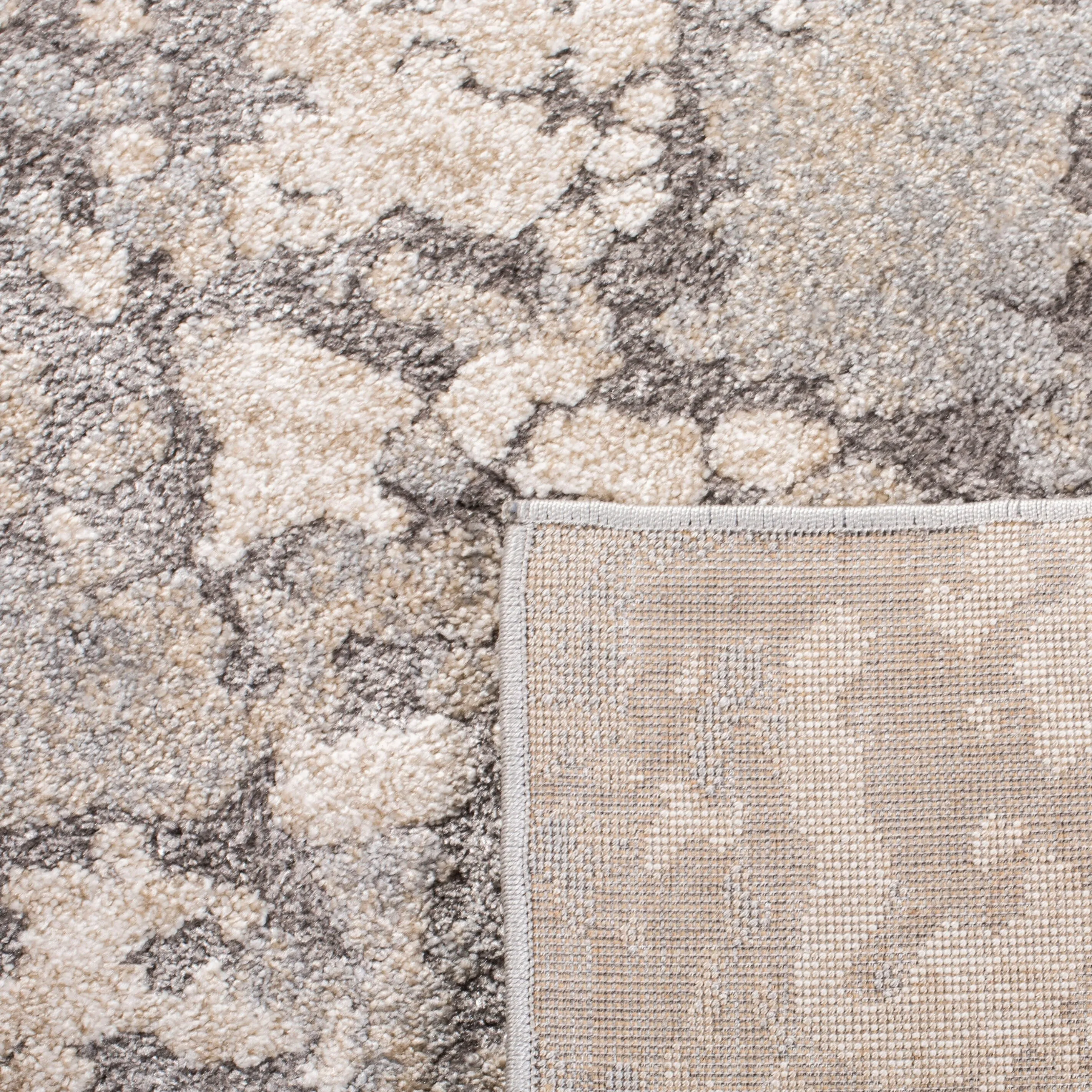 SAFAVIEH Spirit Nanako Modern Abstract Rug - Taupe/Grey - 5' 3 x 7' 6