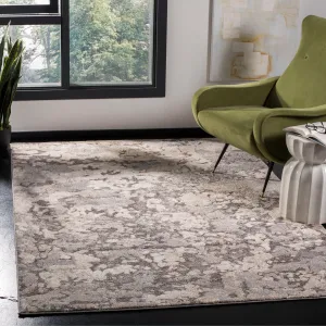 SAFAVIEH Spirit Nanako Modern Abstract Rug - Taupe/Grey - 5' 3 x 7' 6