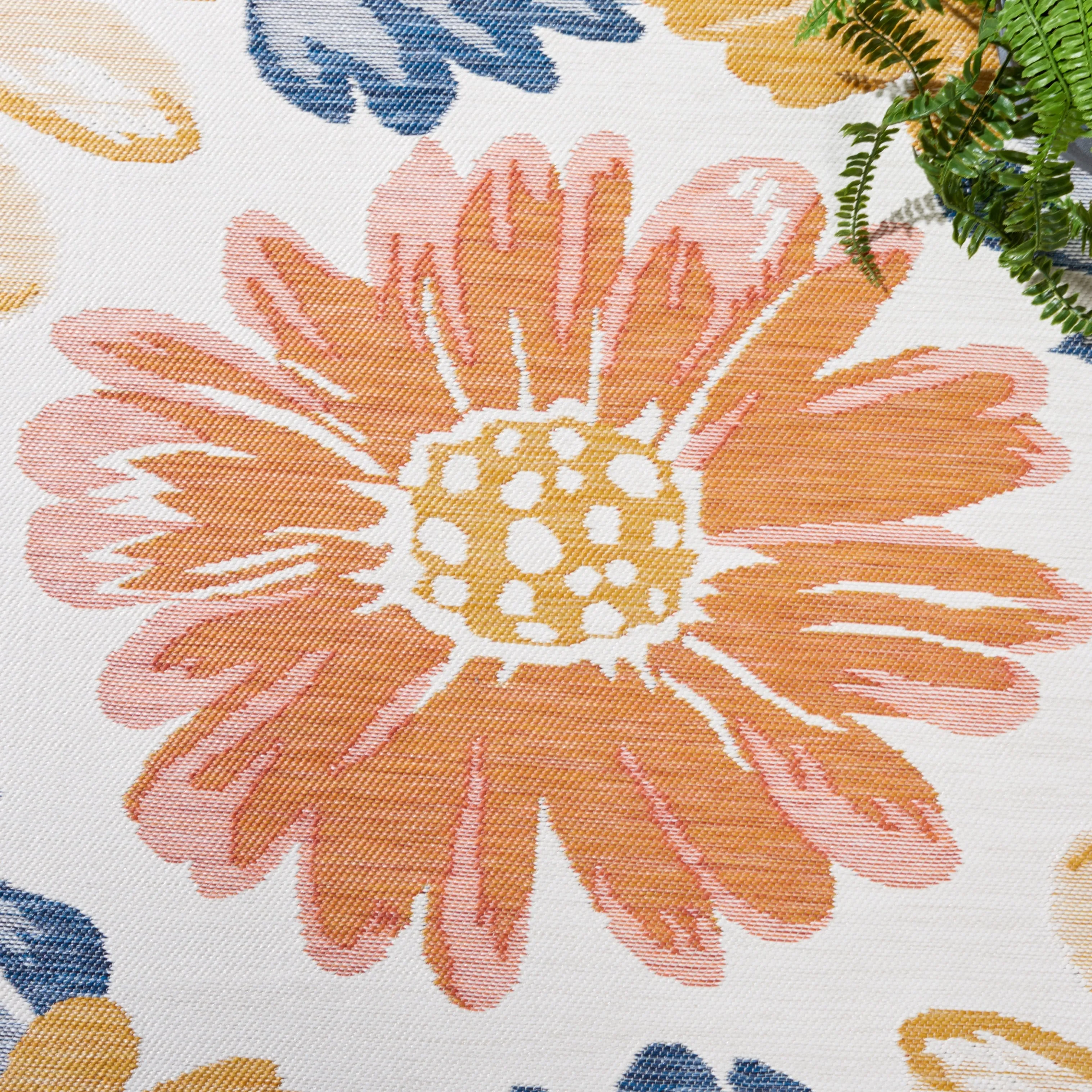 SAFAVIEH Sunrise Rosehilde Indoor/Outdoor Waterproof Rug