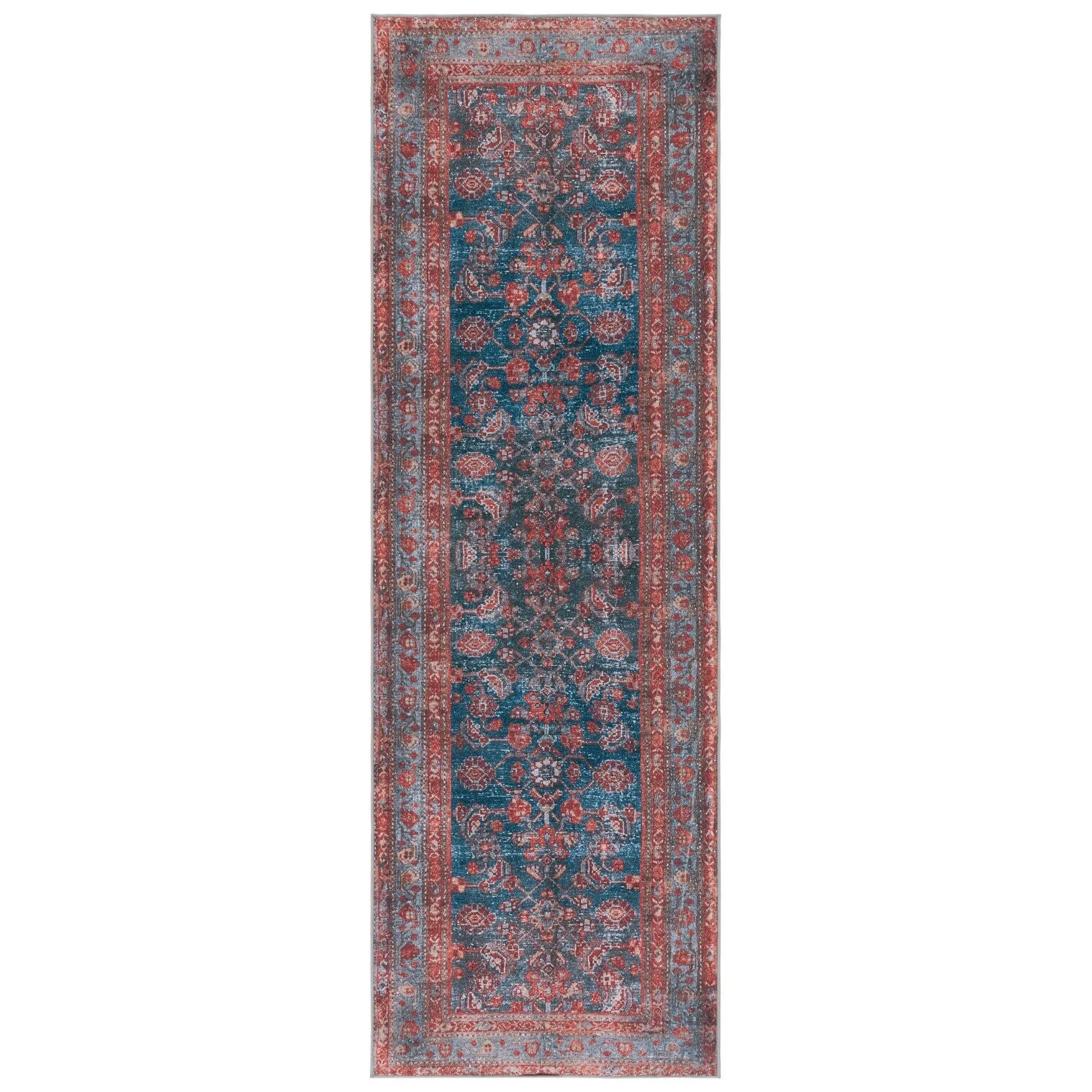 SAFAVIEH Tucson Machine Washable Slip Resistant Elmira Oriental Rug