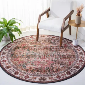 SAFAVIEH Tucson Machine Washable Slip Resistant Gena Oriental Rug