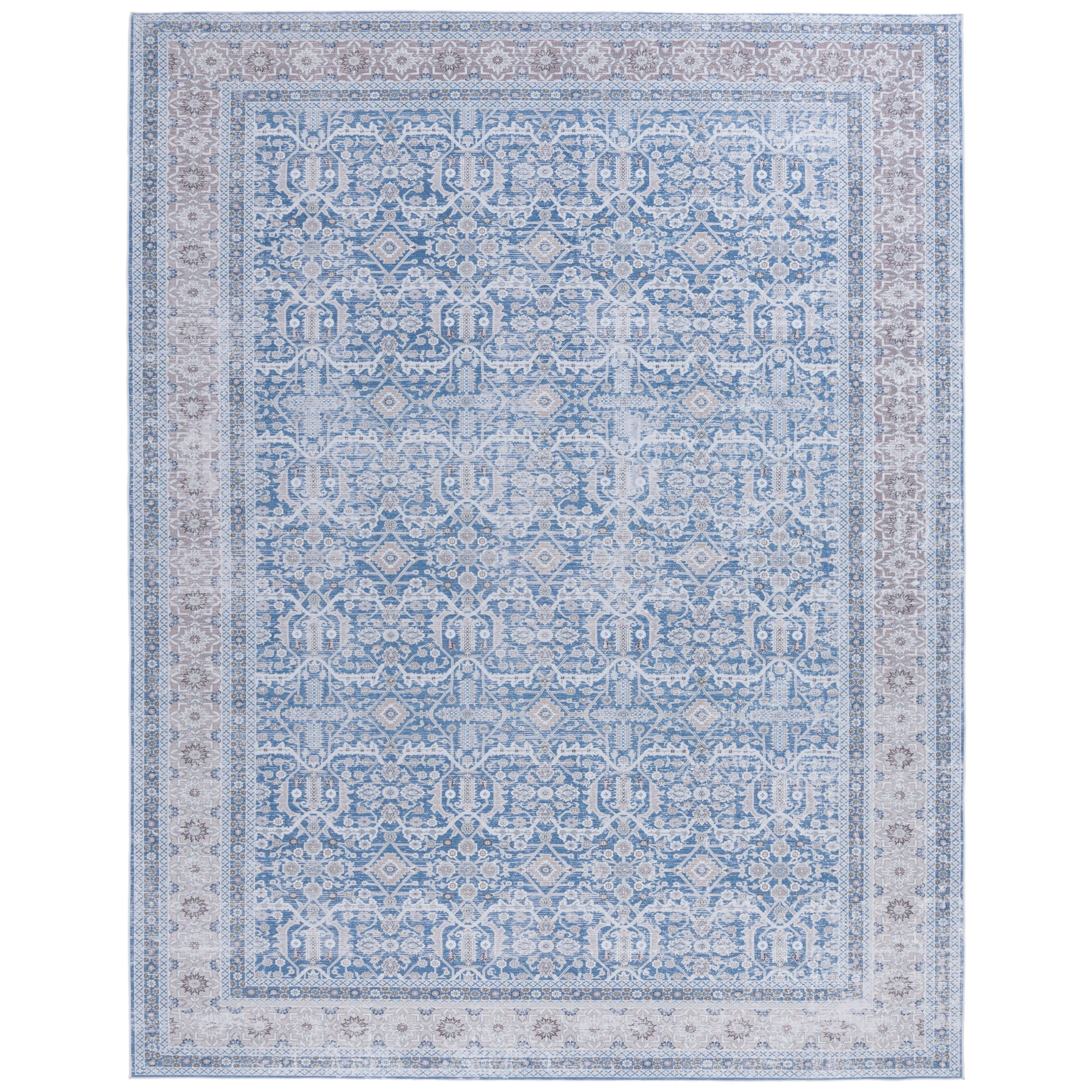 SAFAVIEH Tucson Machine Washable Slip Resistant Nelja Oriental Rug