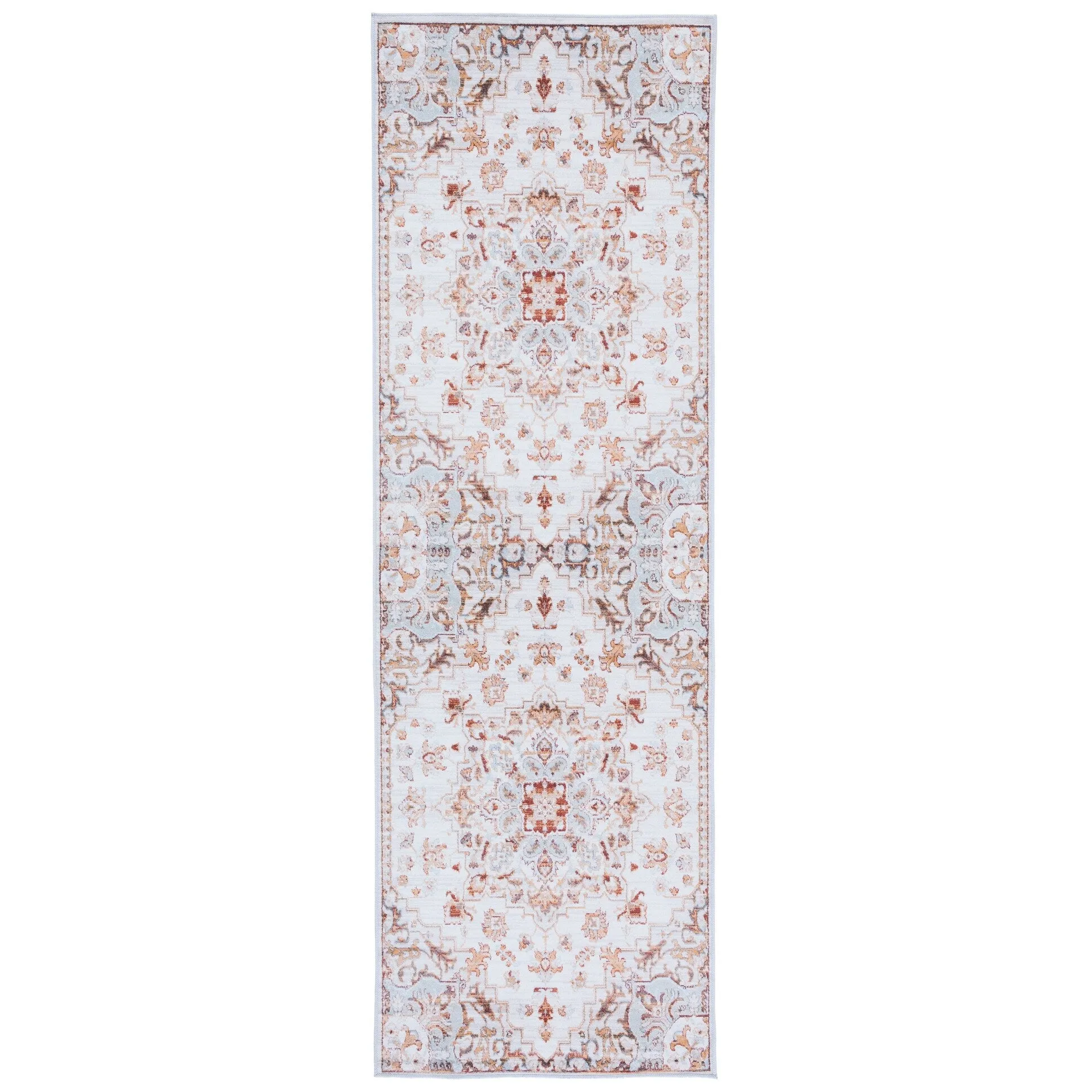SAFAVIEH Tucson Machine Washable Slip Resistant Theodora Oriental Medallion