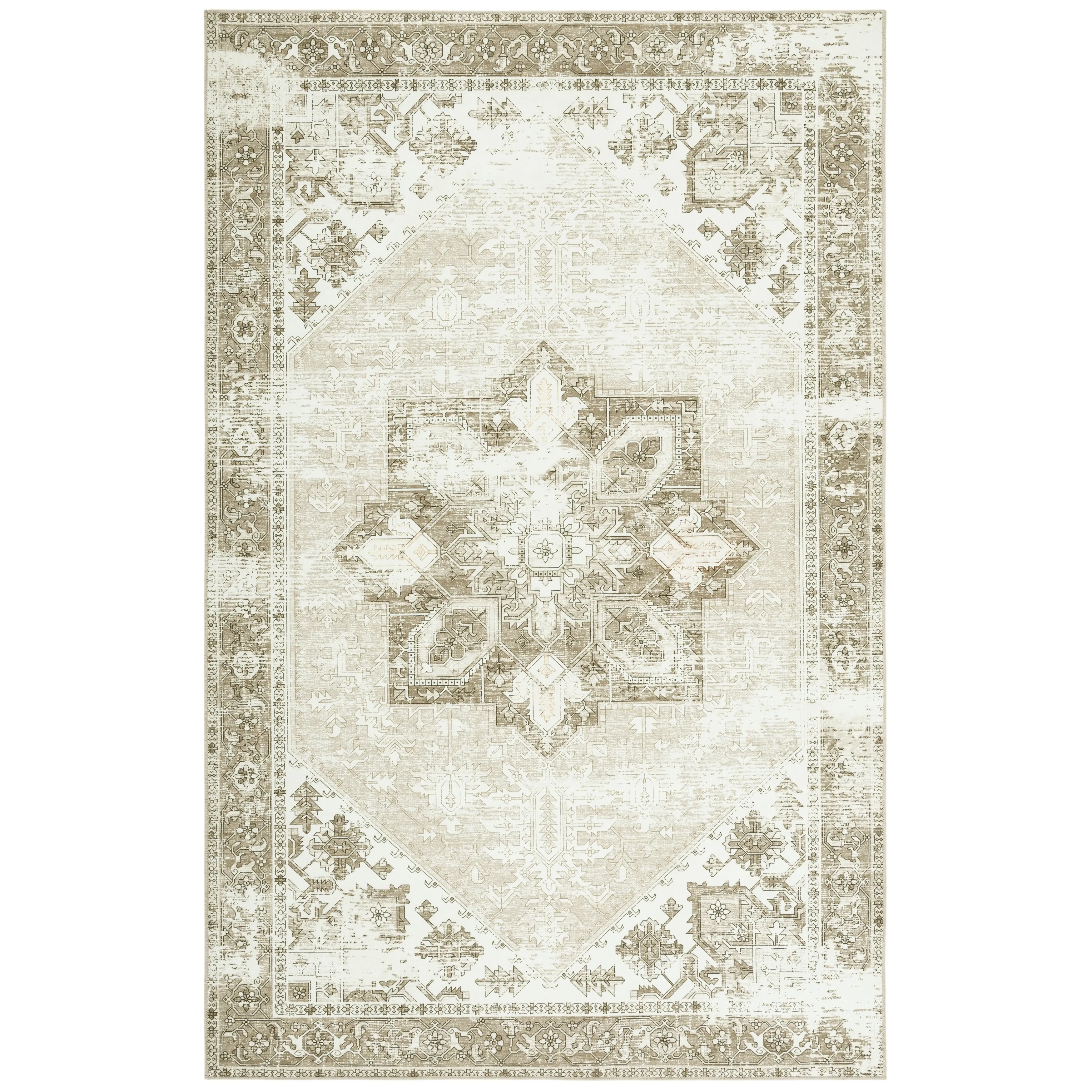 SAFAVIEH. Tucson Machine Washable Slip Resistant Therese Oriental Medallion