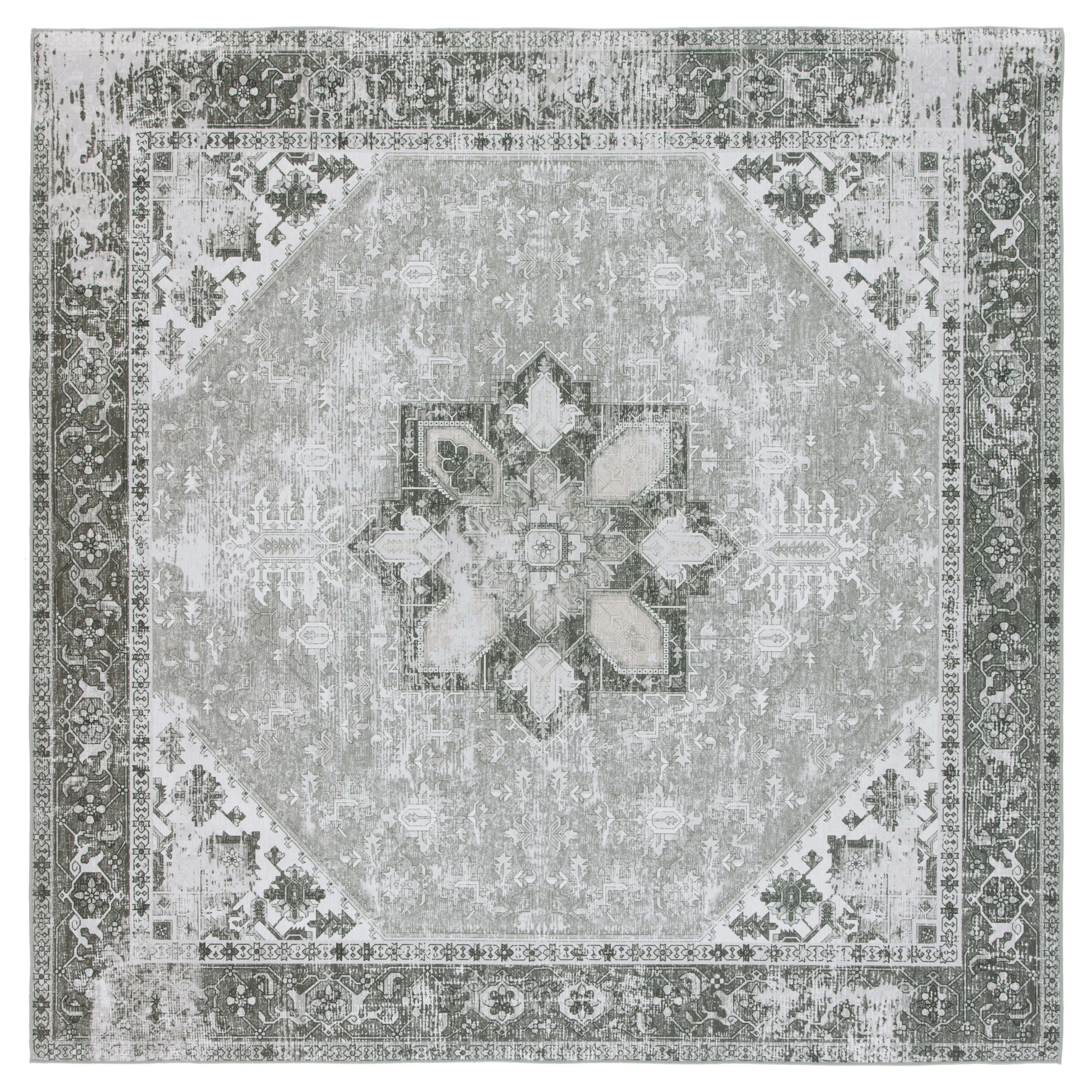 SAFAVIEH. Tucson Machine Washable Slip Resistant Therese Oriental Medallion
