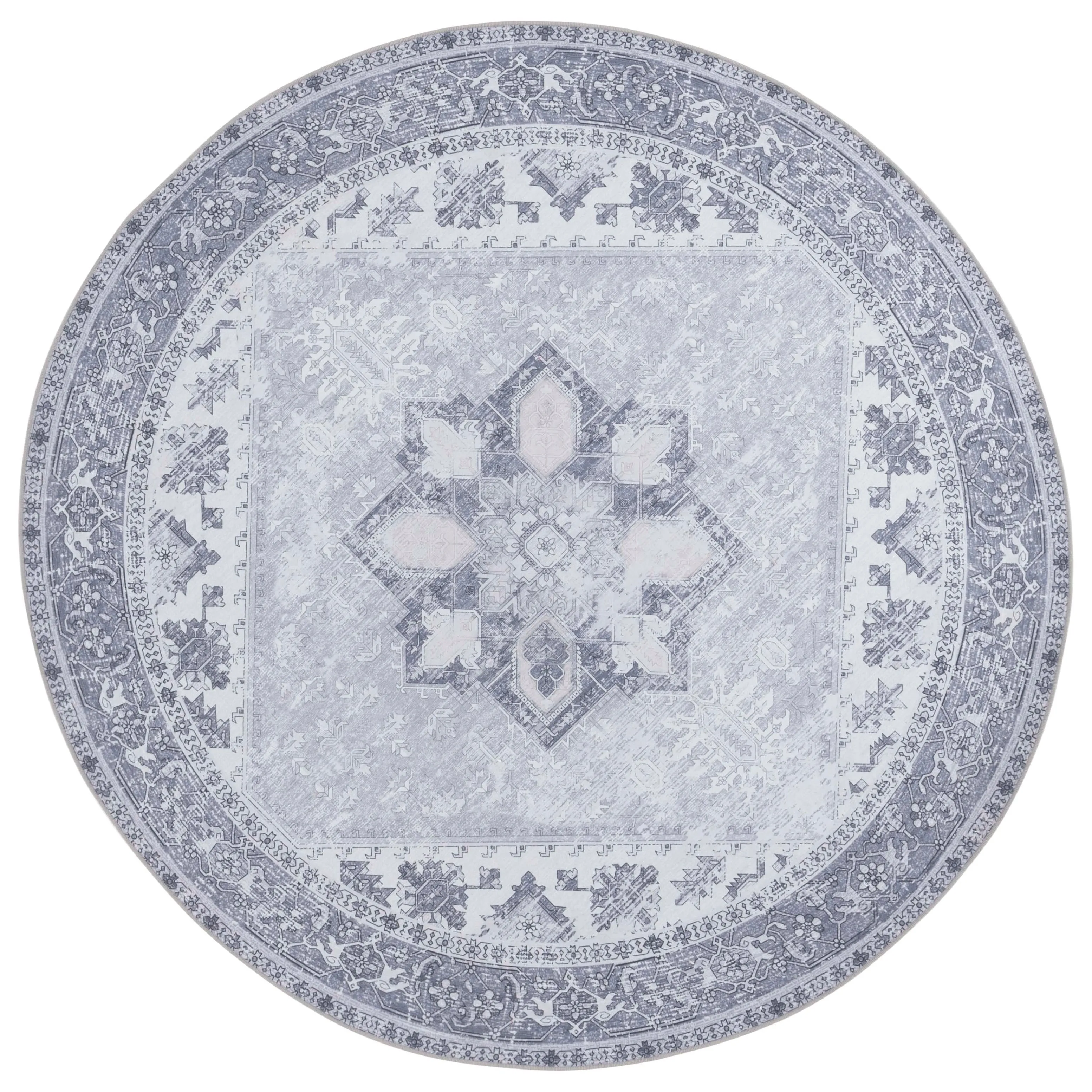 SAFAVIEH. Tucson Machine Washable Slip Resistant Therese Oriental Medallion