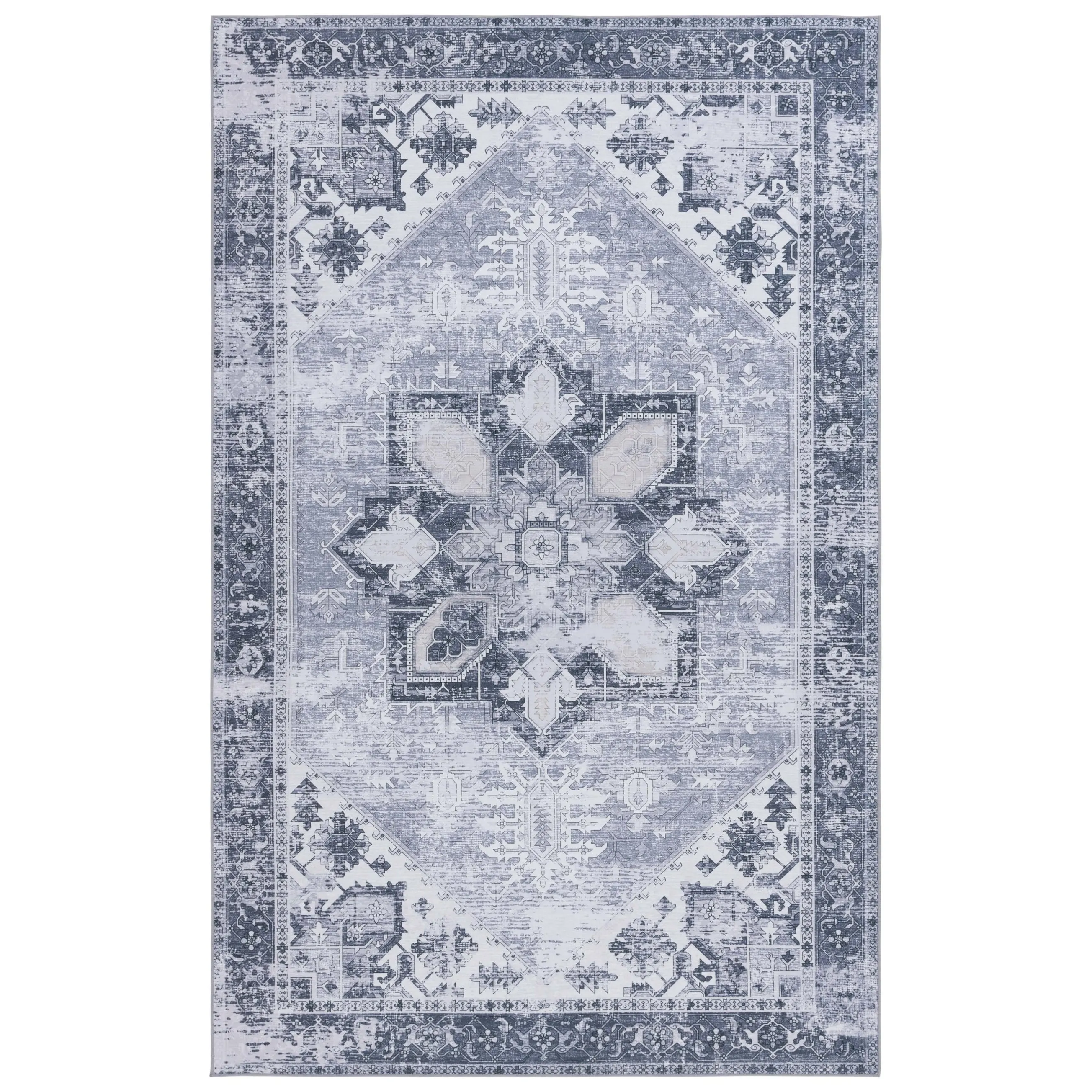 SAFAVIEH. Tucson Machine Washable Slip Resistant Therese Oriental Medallion