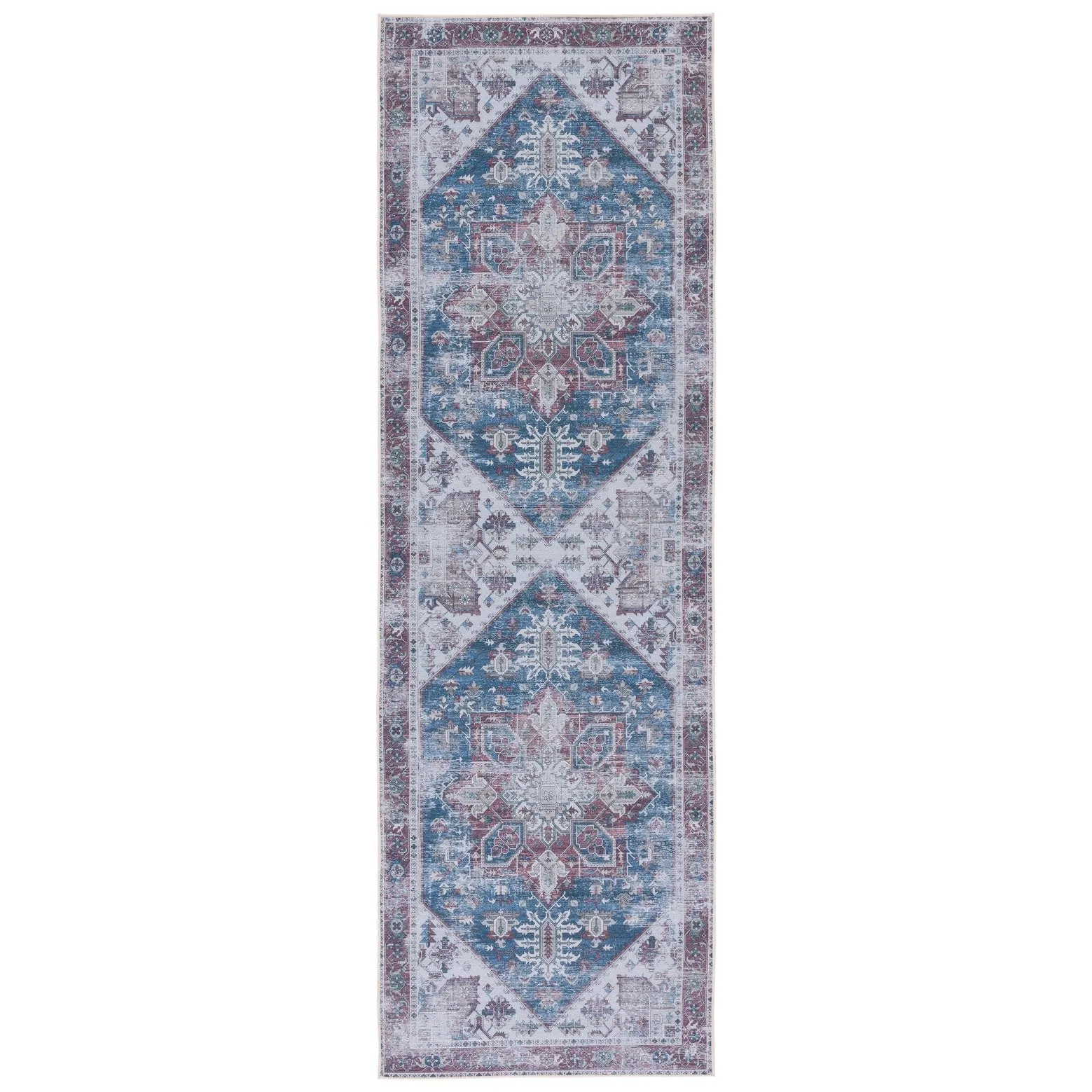 SAFAVIEH. Tucson Machine Washable Slip Resistant Therese Oriental Medallion