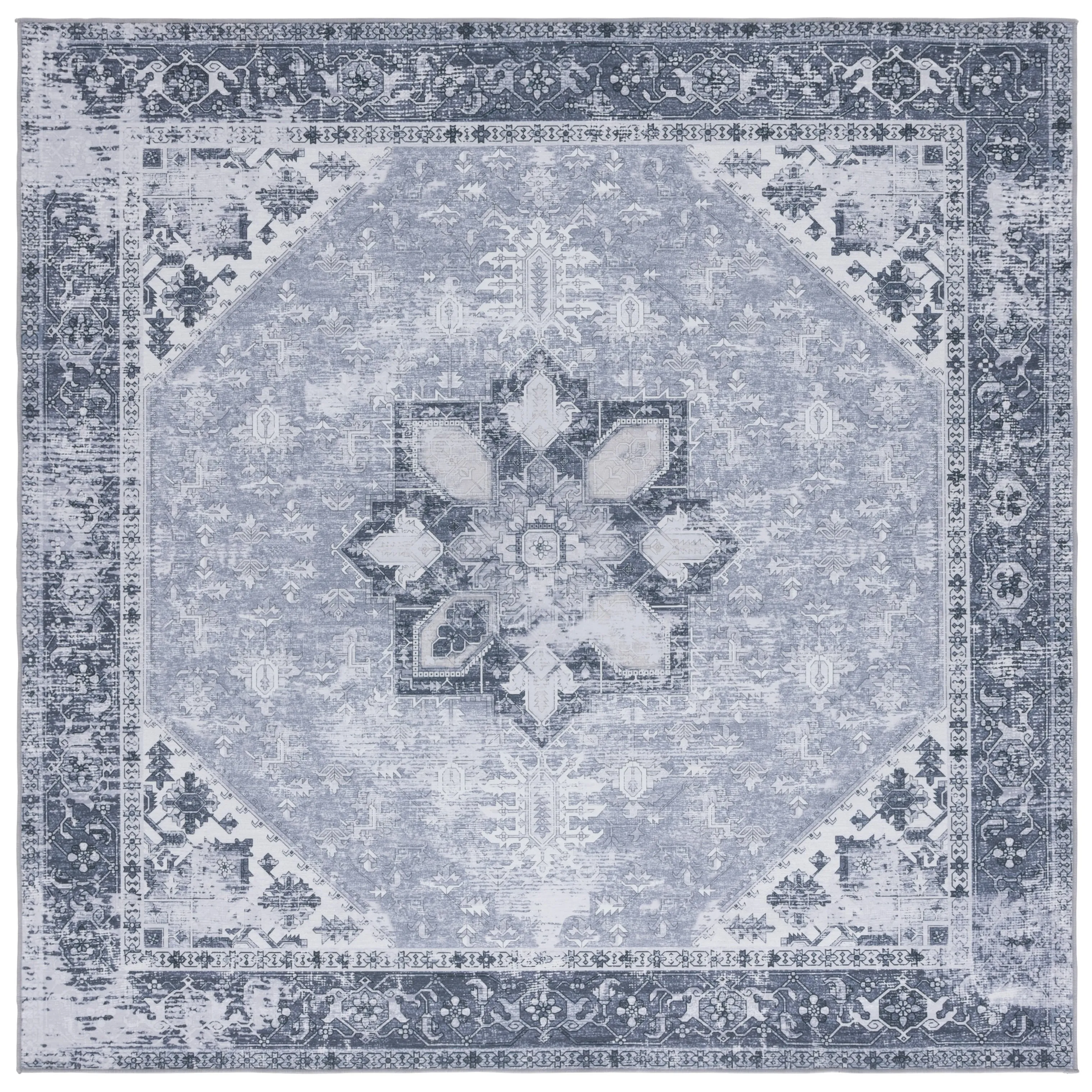 SAFAVIEH. Tucson Machine Washable Slip Resistant Therese Oriental Medallion