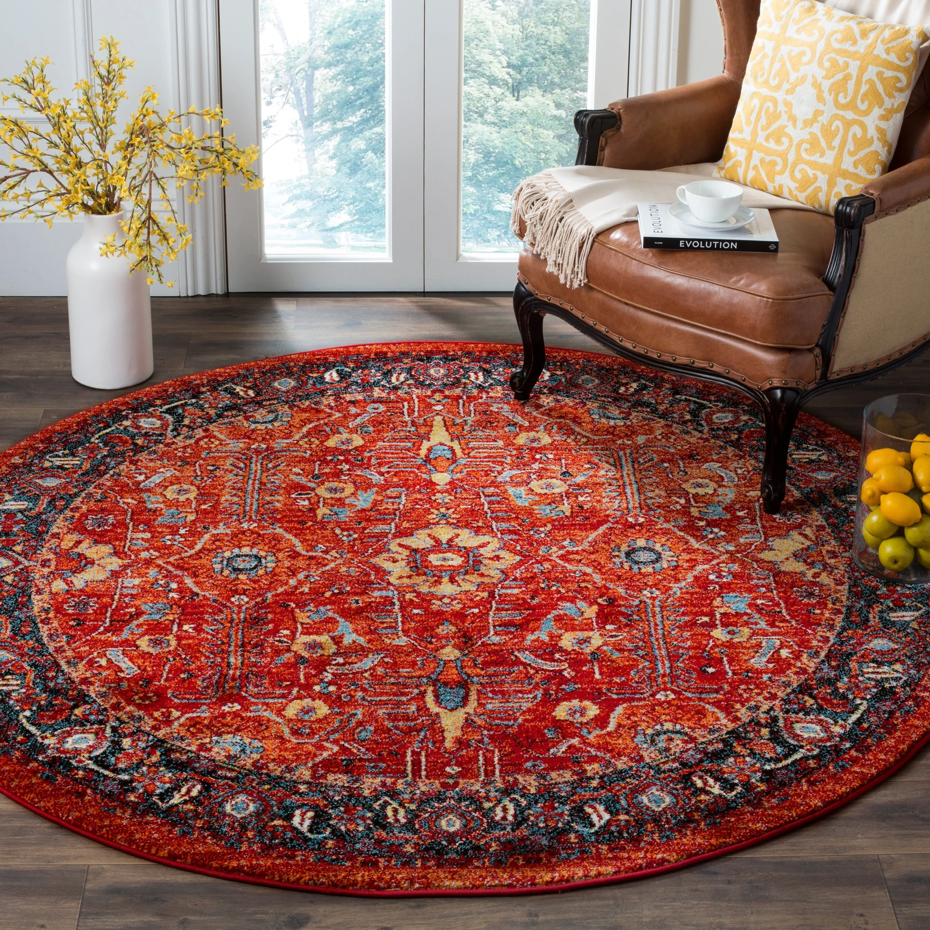 SAFAVIEH Vintage Hamadan Kishiko Oriental Rug