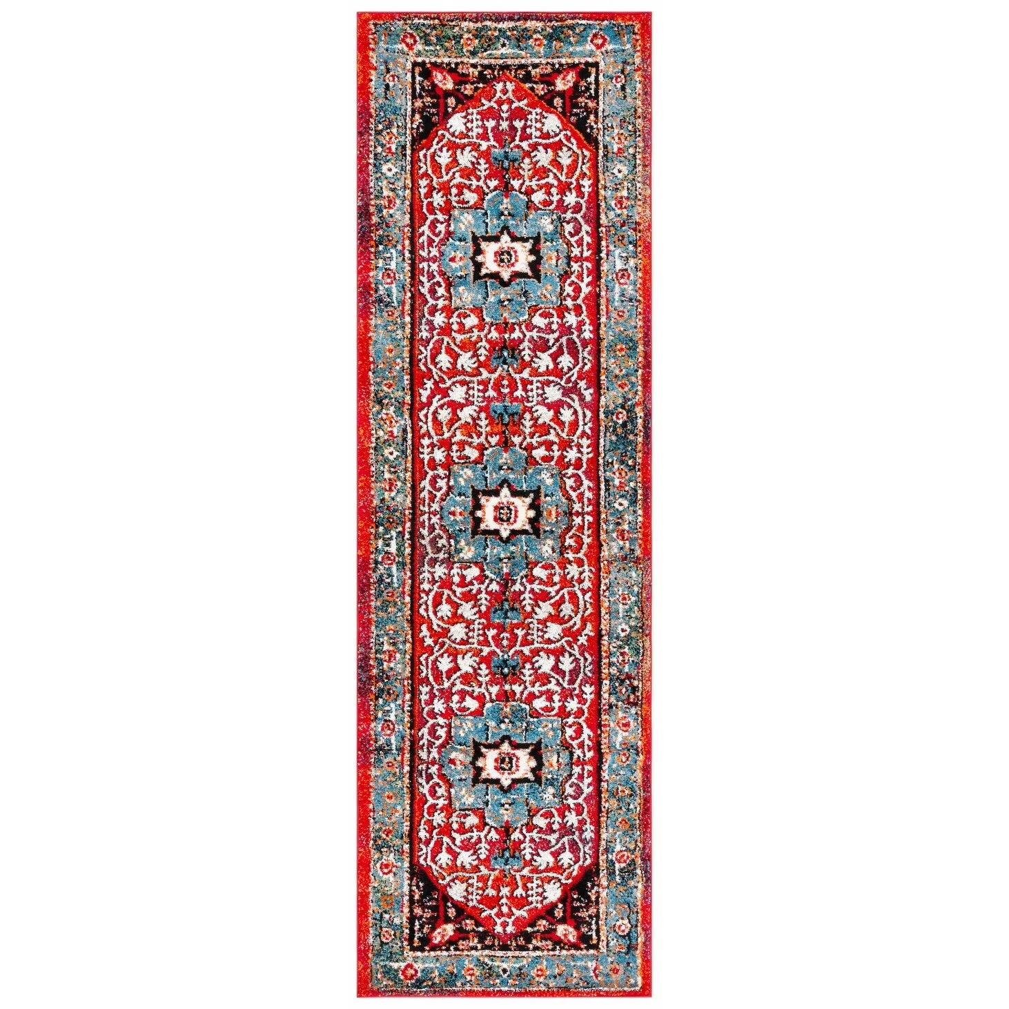 SAFAVIEH Vintage Hamadan Namita Traditional Oriental Medallion Rug