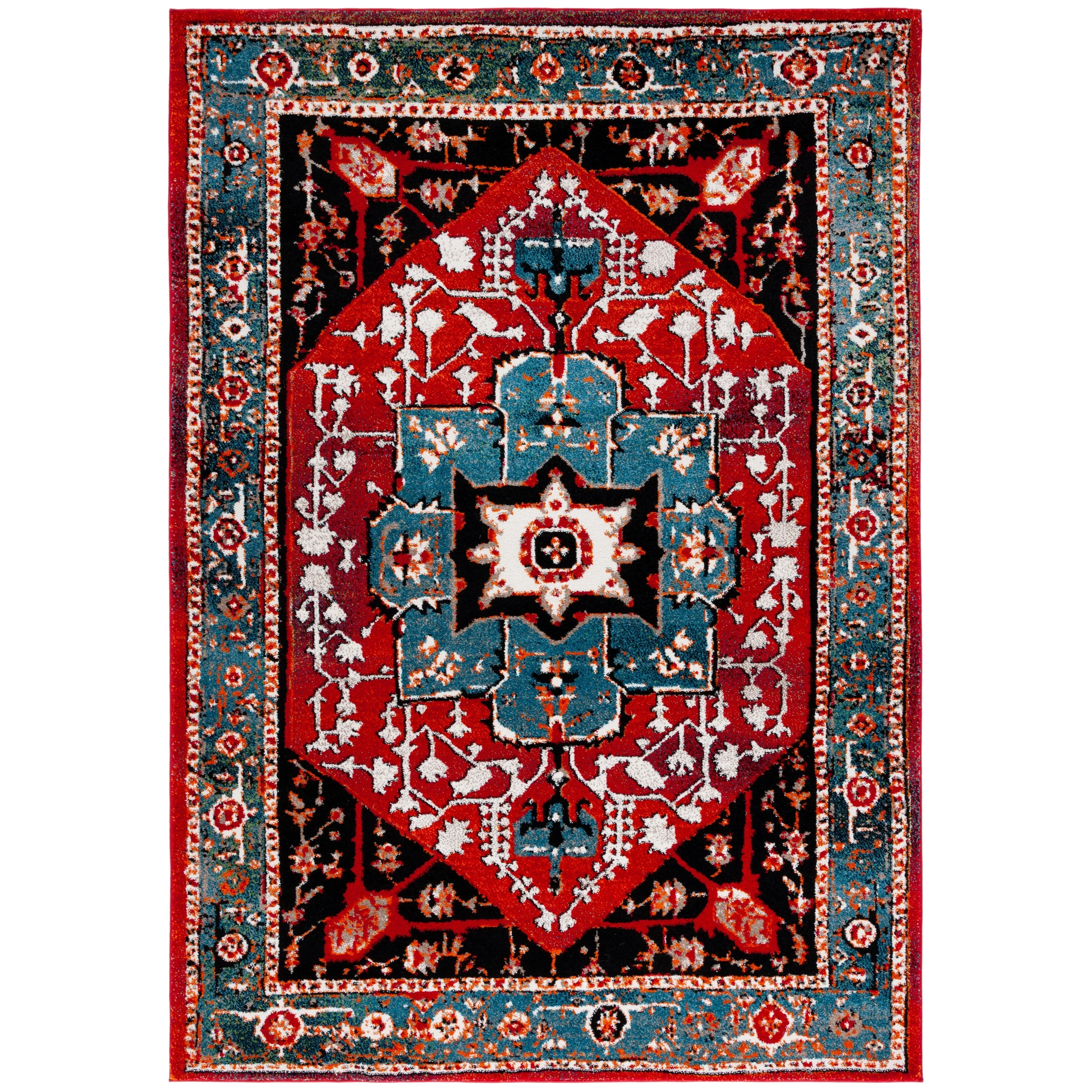 SAFAVIEH Vintage Hamadan Namita Traditional Oriental Medallion Rug