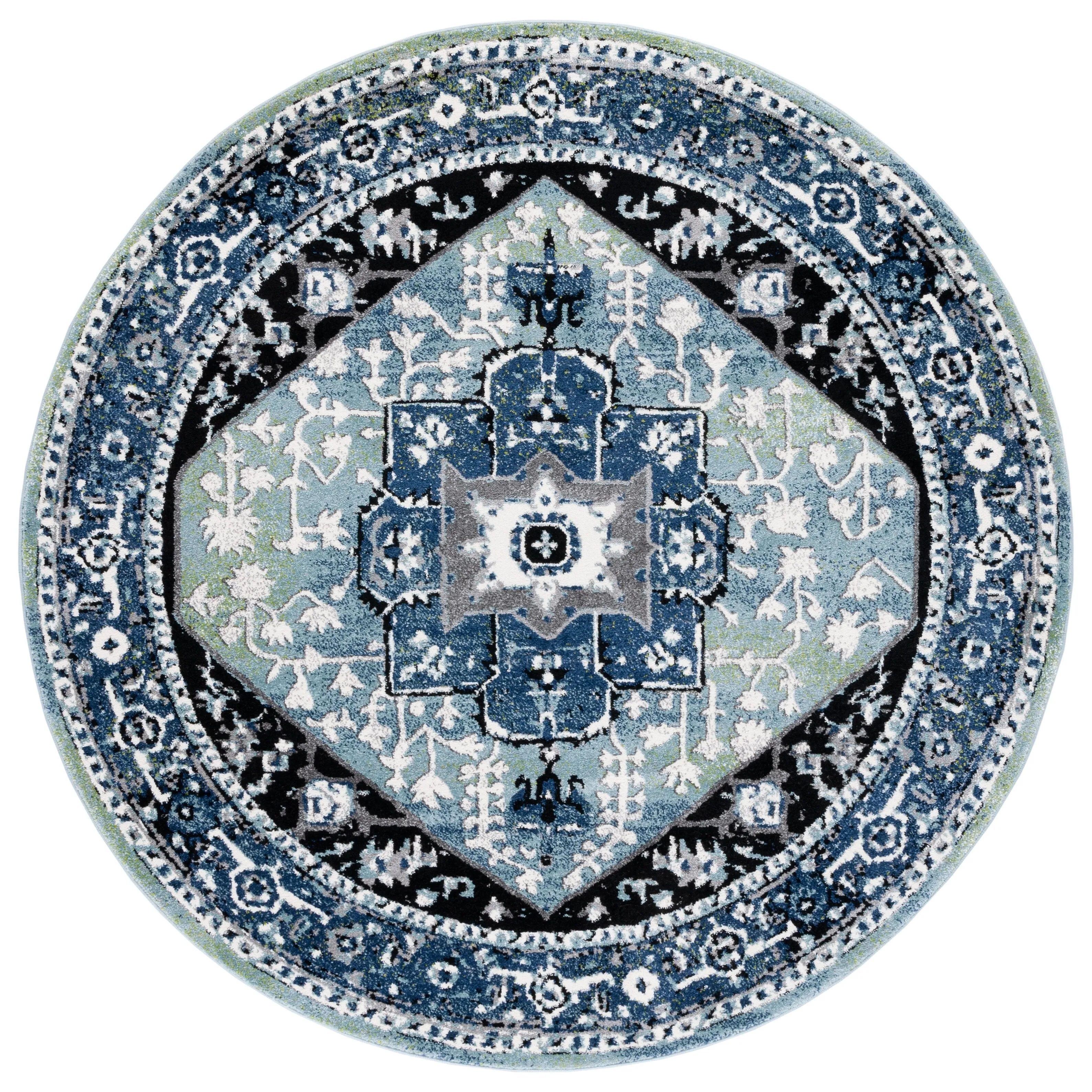 SAFAVIEH Vintage Hamadan Namita Traditional Oriental Medallion Rug