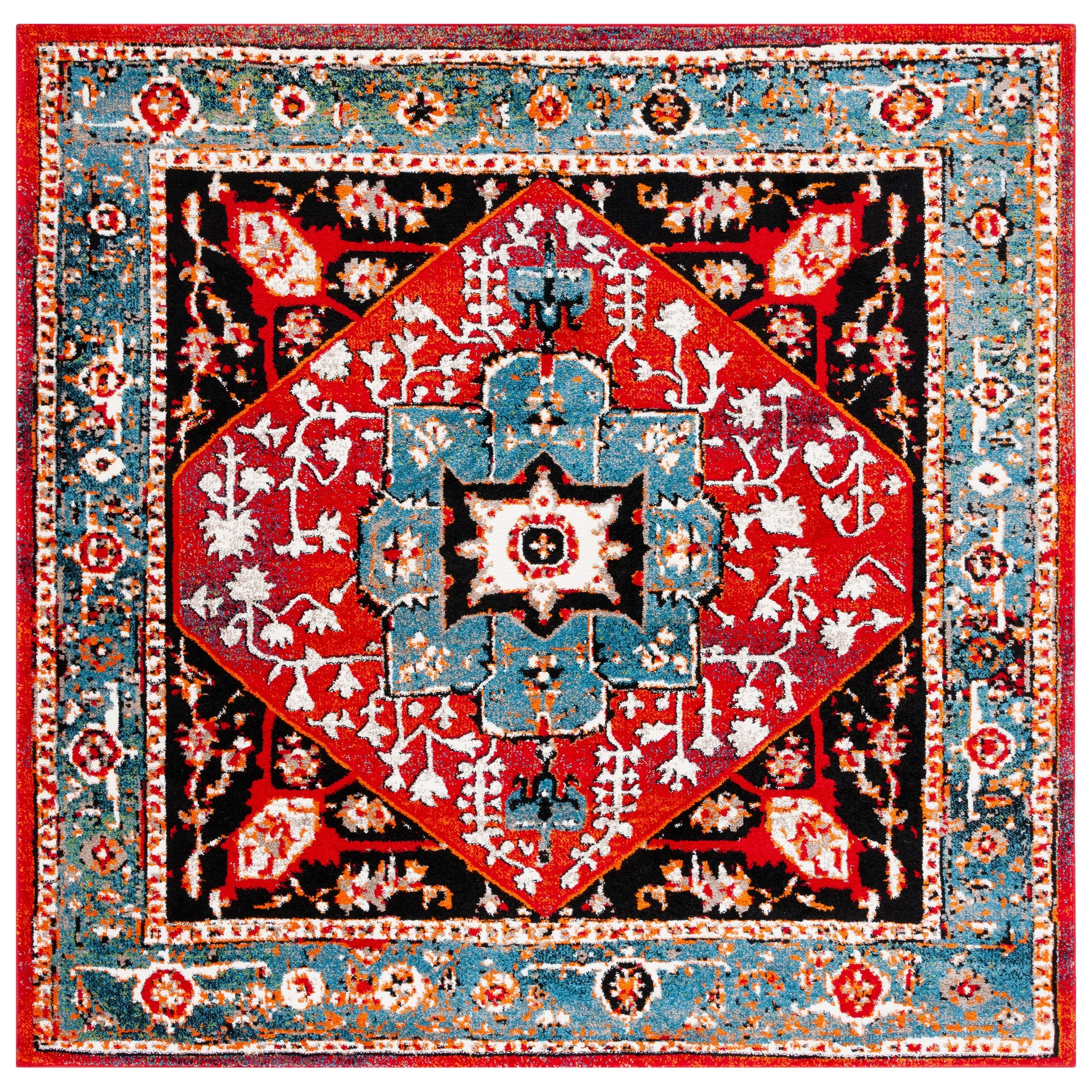 SAFAVIEH Vintage Hamadan Namita Traditional Oriental Medallion Rug