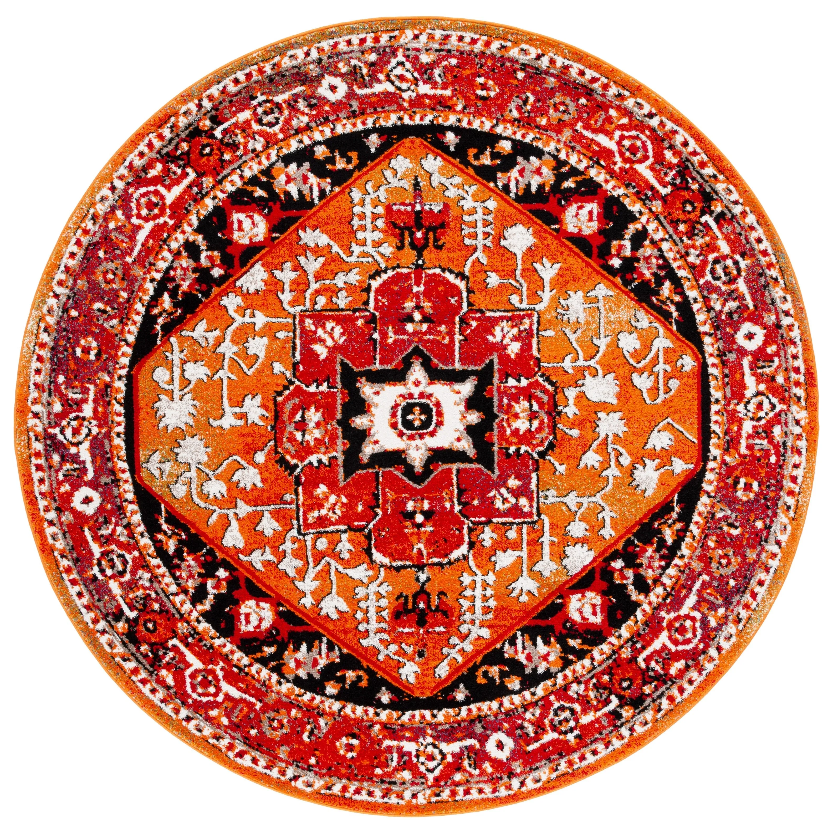 SAFAVIEH Vintage Hamadan Namita Traditional Oriental Medallion Rug