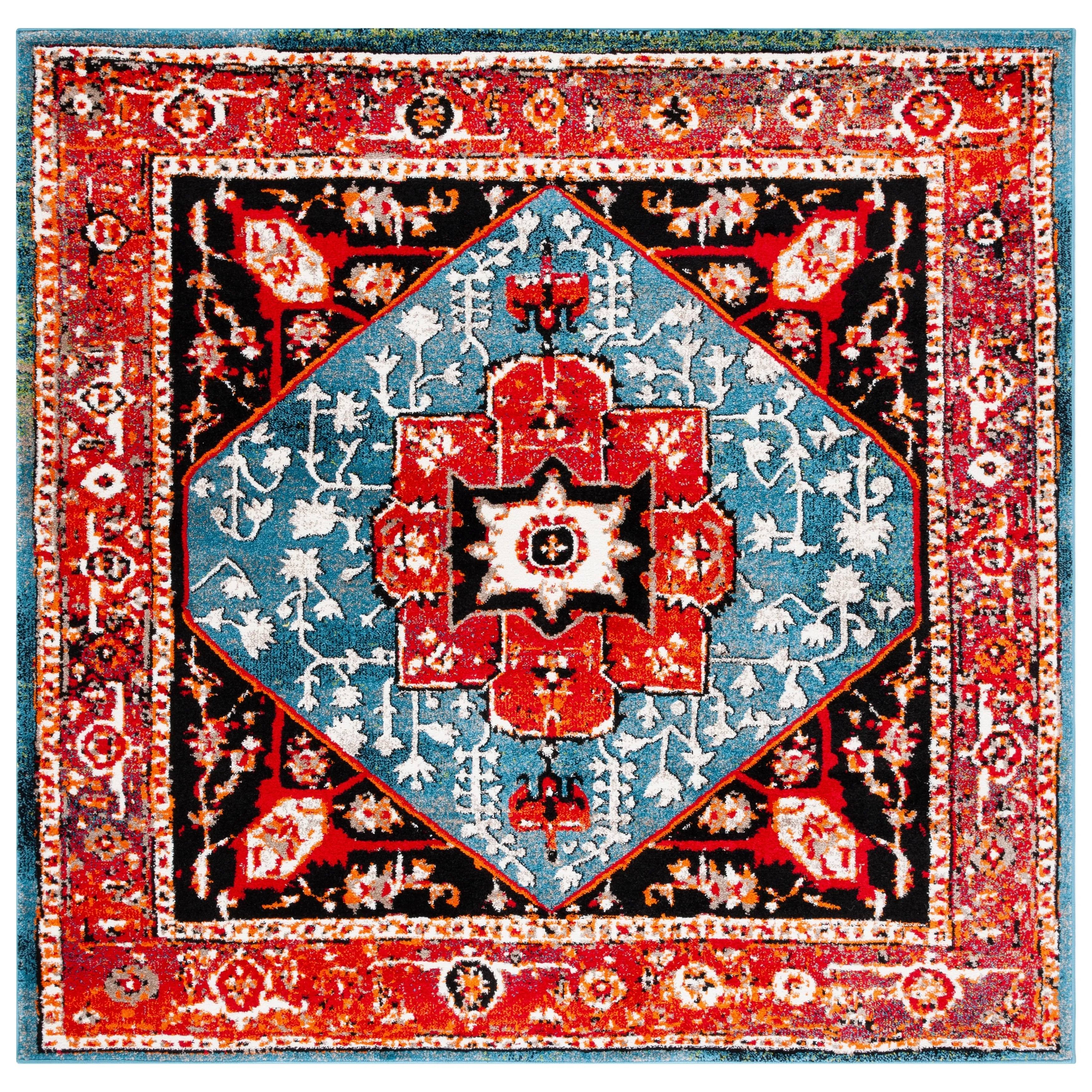 SAFAVIEH Vintage Hamadan Namita Traditional Oriental Medallion Rug