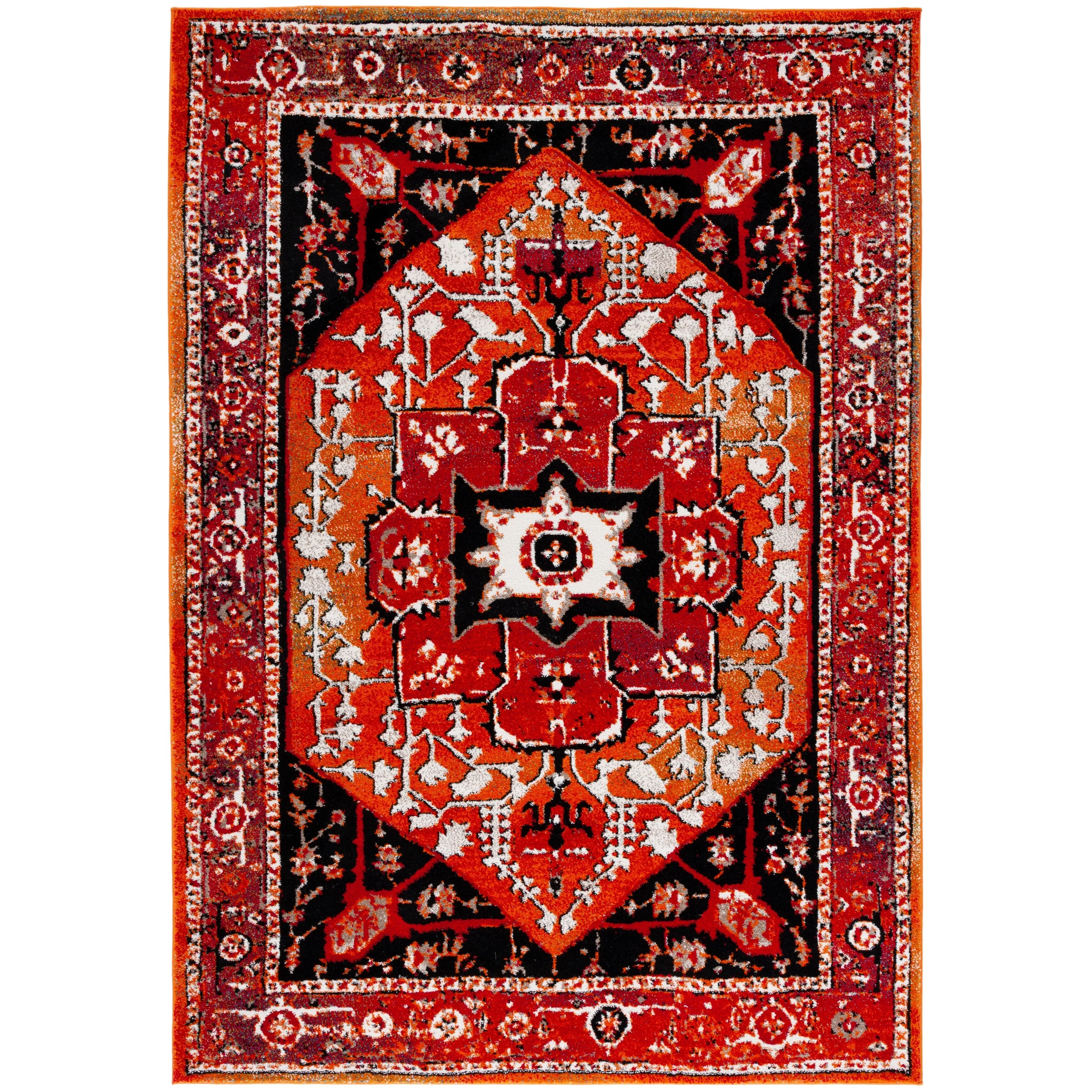 SAFAVIEH Vintage Hamadan Namita Traditional Oriental Medallion Rug