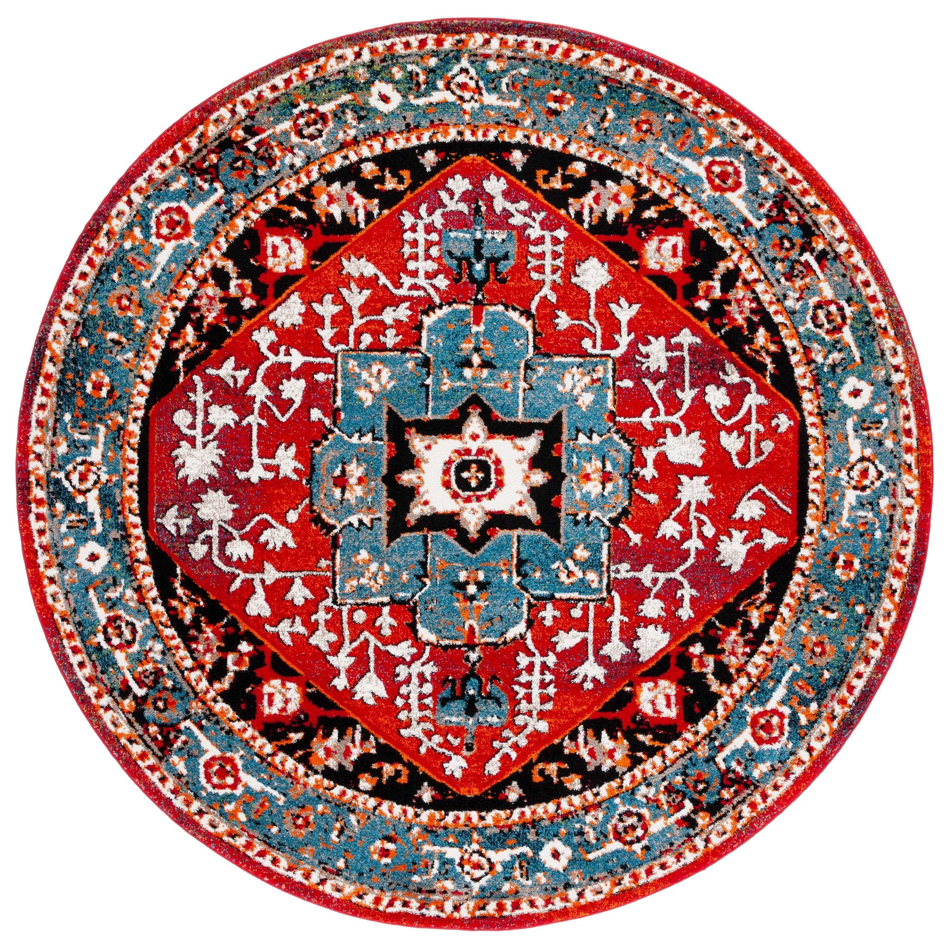 SAFAVIEH Vintage Hamadan Namita Traditional Oriental Medallion Rug