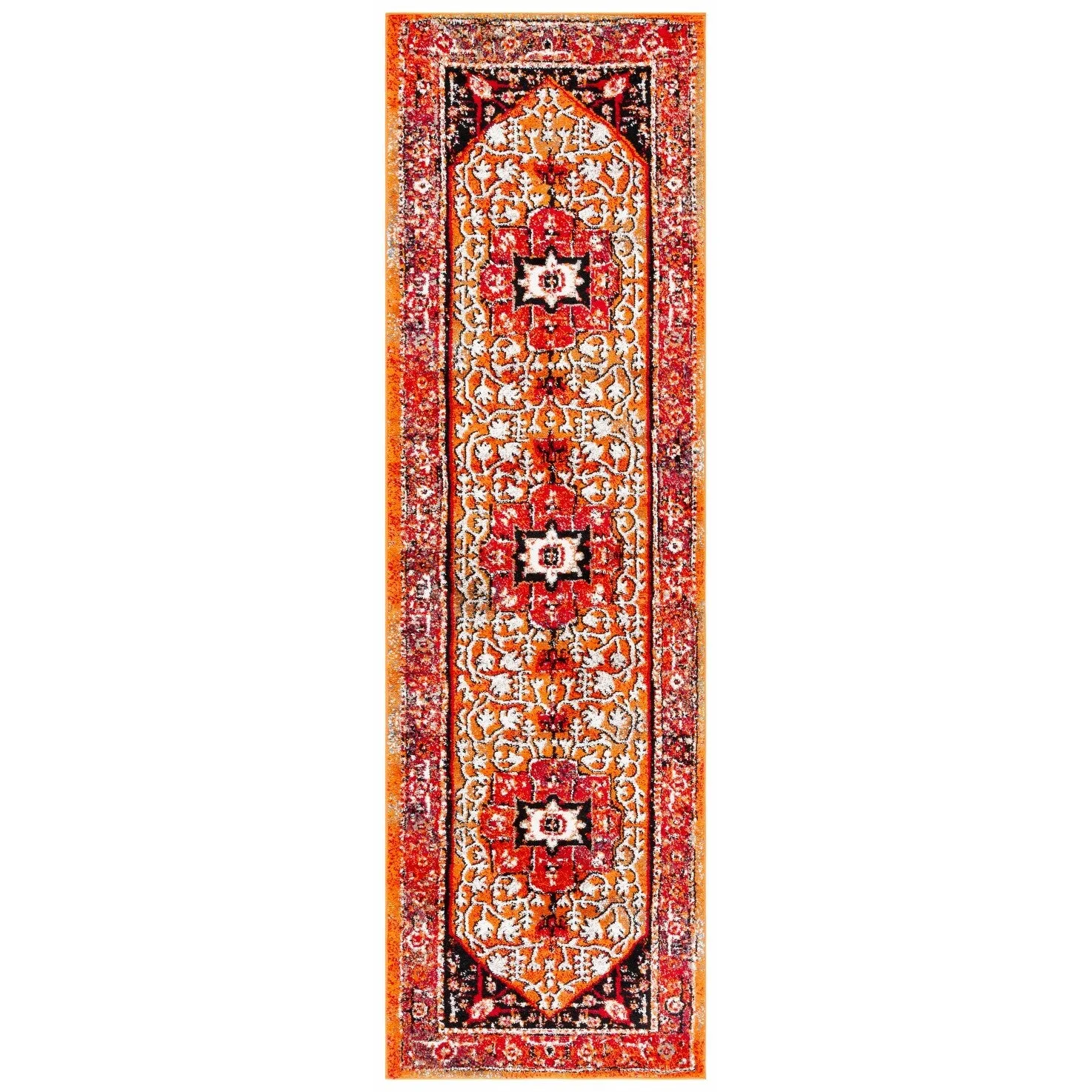 SAFAVIEH Vintage Hamadan Namita Traditional Oriental Medallion Rug