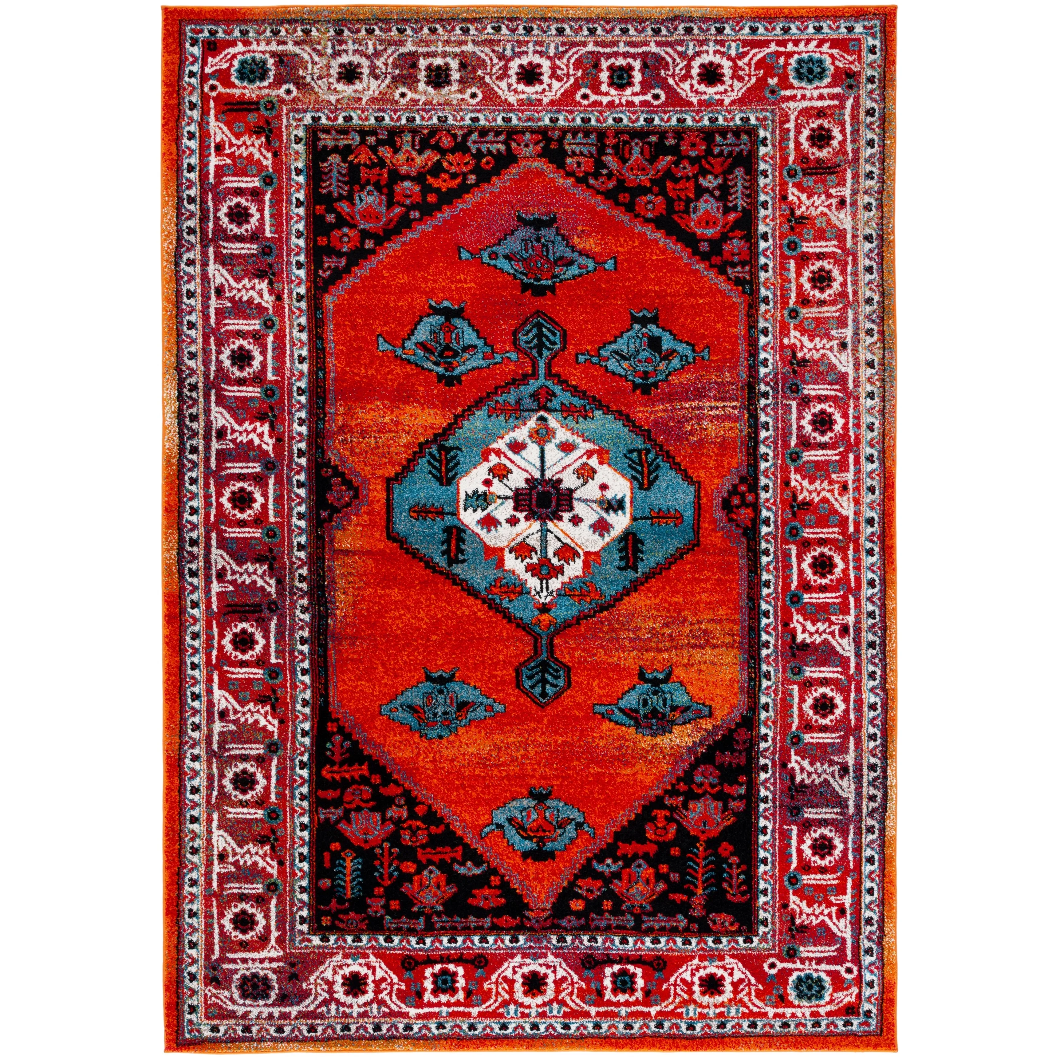 SAFAVIEH Vintage Hamadan Nunuta Oriental Medallion Rug