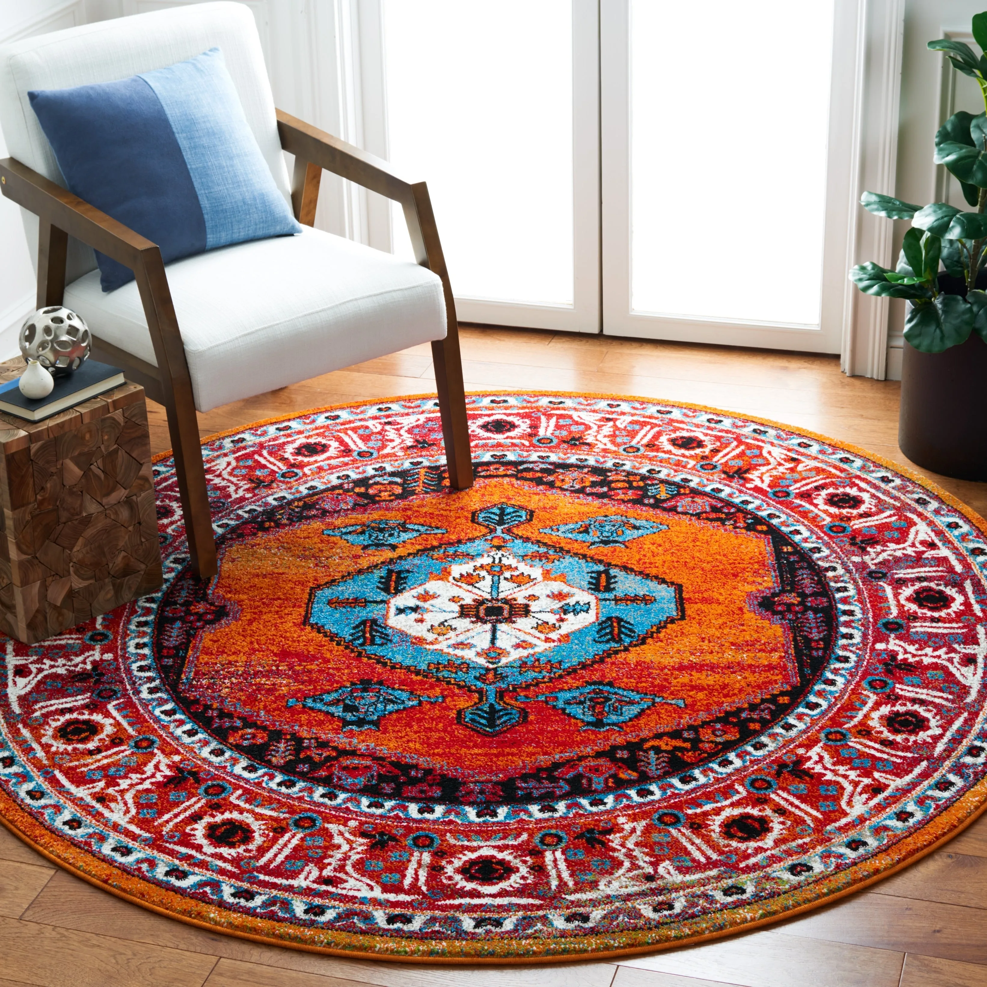 SAFAVIEH Vintage Hamadan Nunuta Oriental Medallion Rug