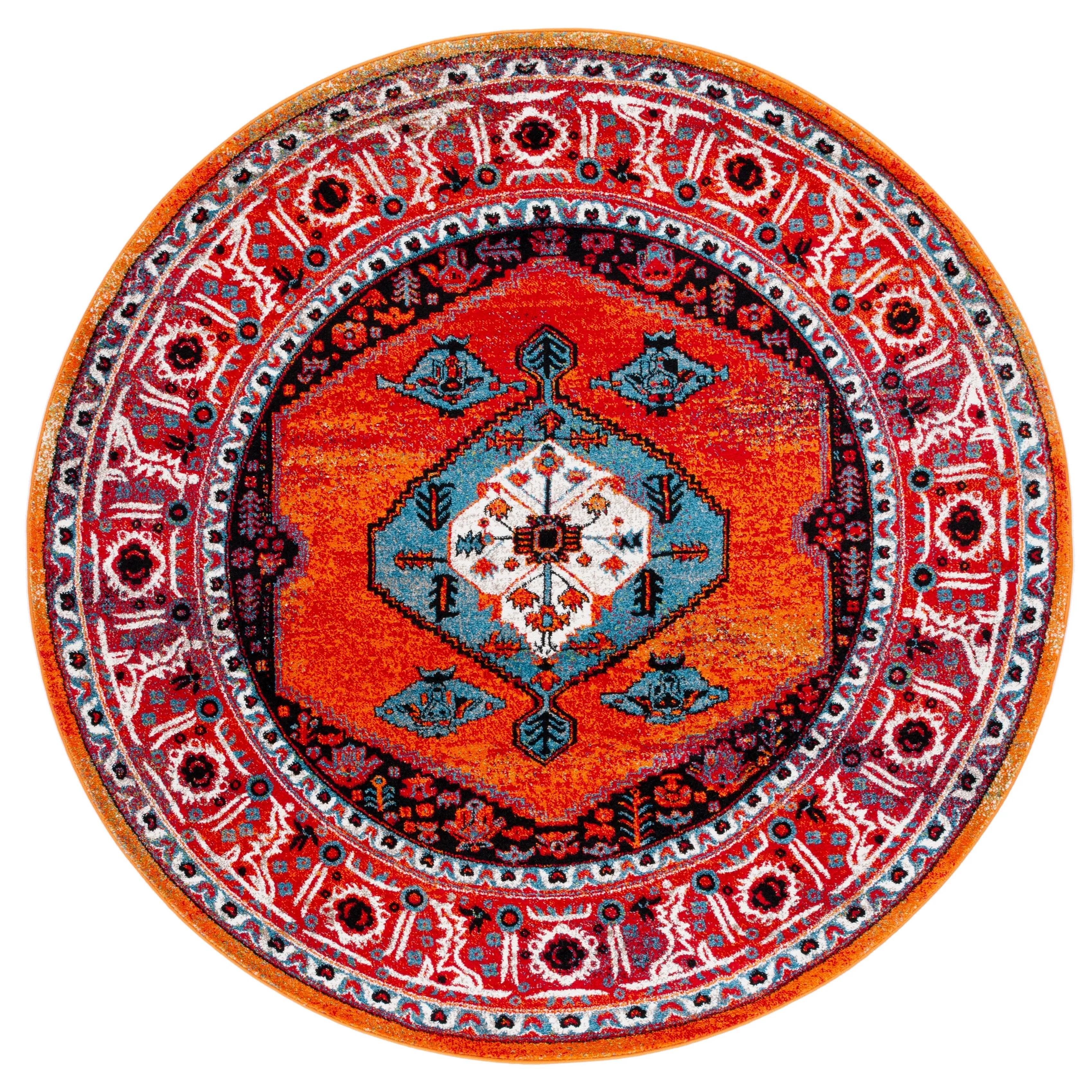 SAFAVIEH Vintage Hamadan Nunuta Oriental Medallion Rug