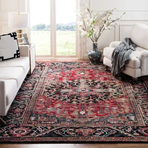 SAFAVIEH. Vintage Hamadan Wilhelmina Oriental Distressed Rug