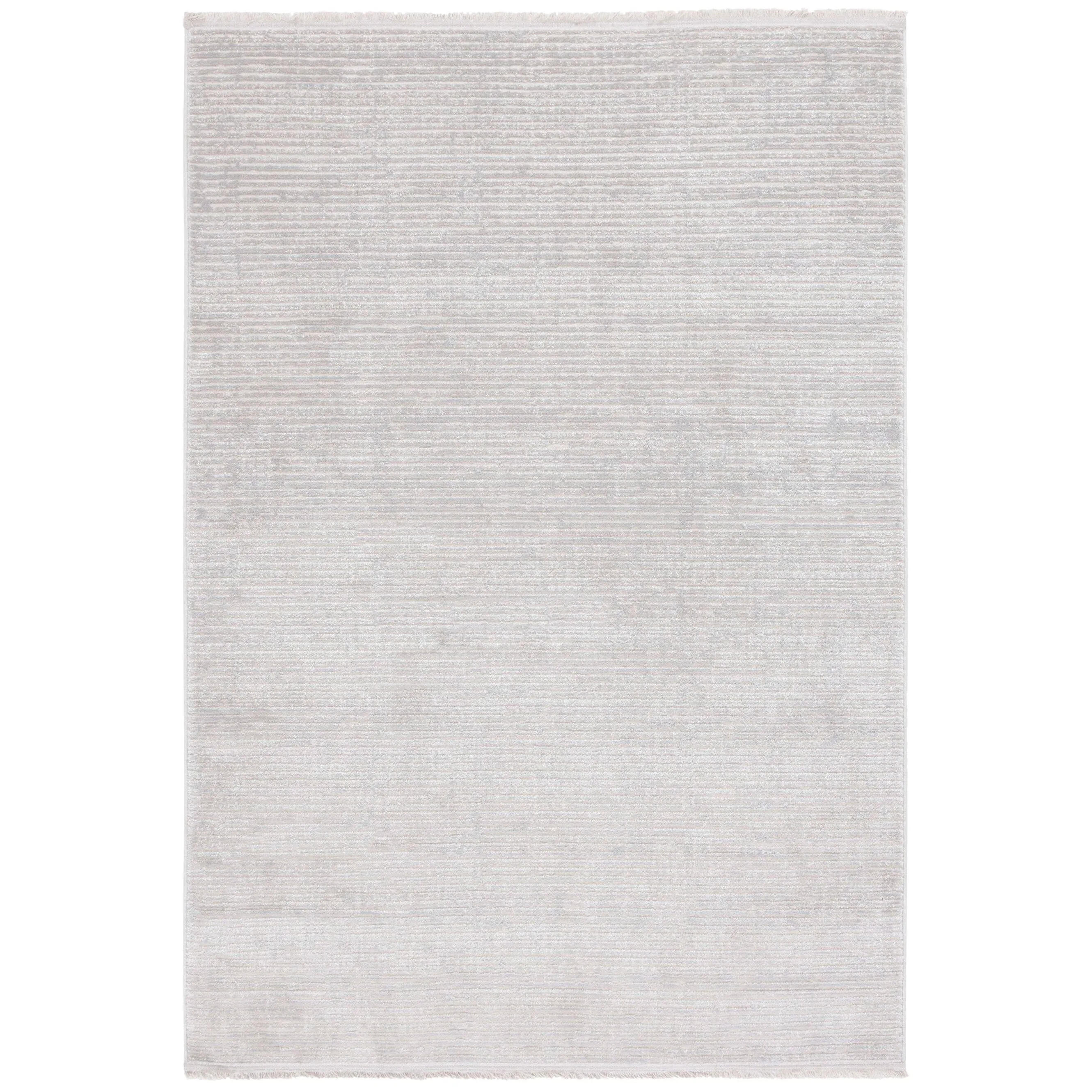 SAFAVIEH Whisper Cathalijne Contemporary Stripe Fringe Rug