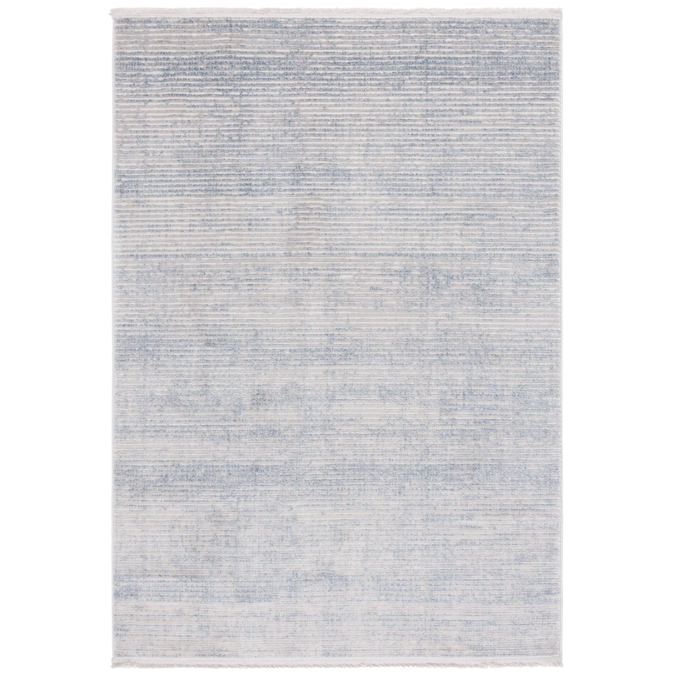 SAFAVIEH Whisper Cathalijne Contemporary Stripe Fringe Rug