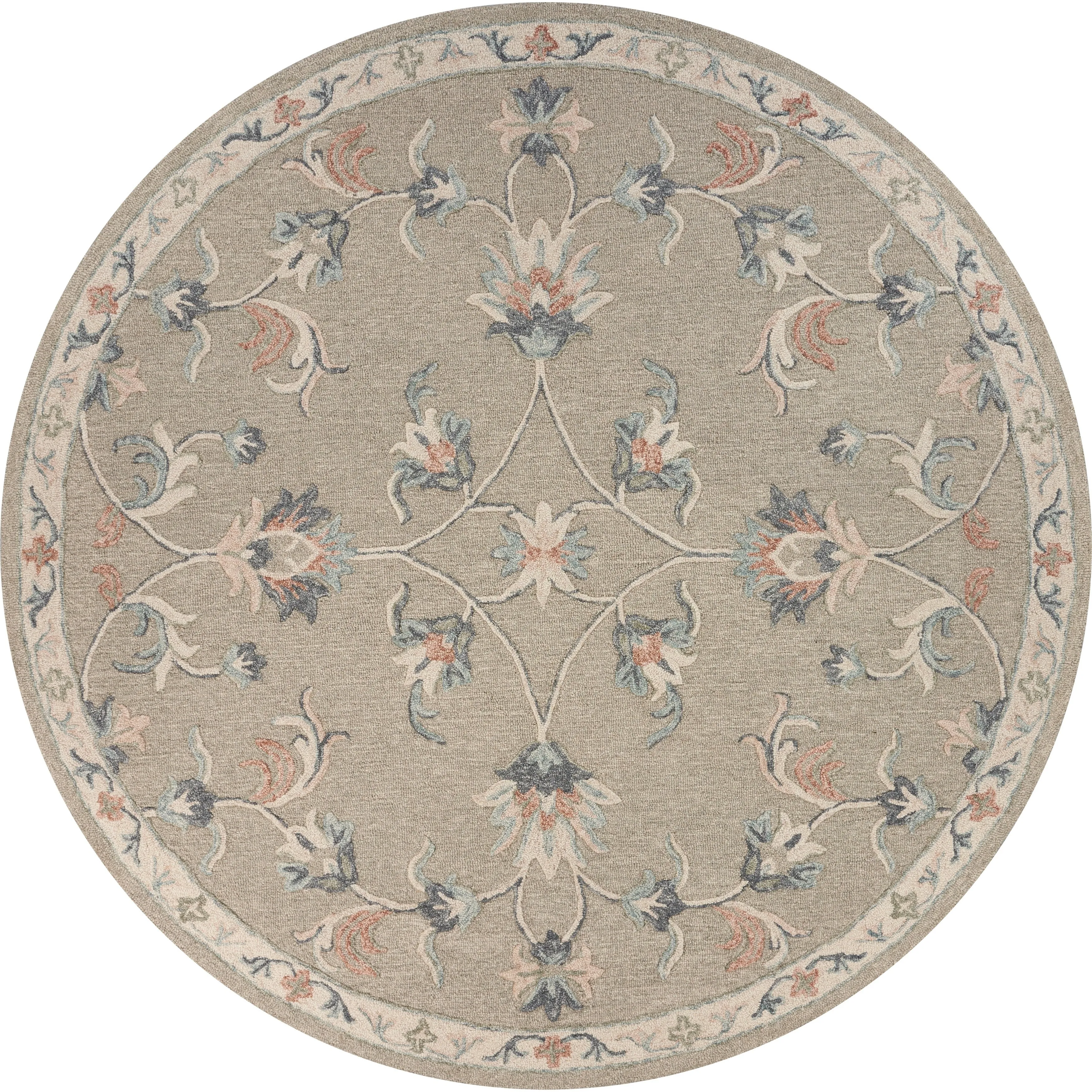Sevita Mirroring Floral Bloom Area Rug
