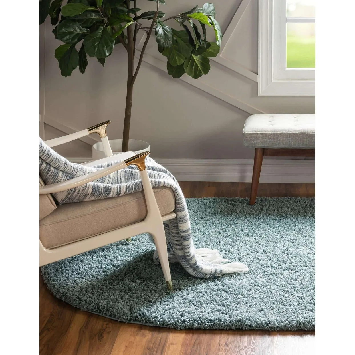 Shag Laurian Collection Area Rug