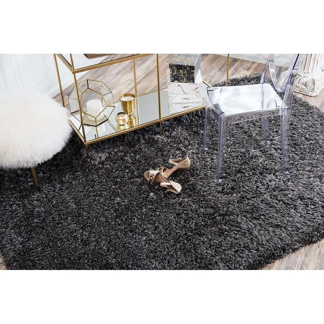 Shag Pling Collection Area Rug