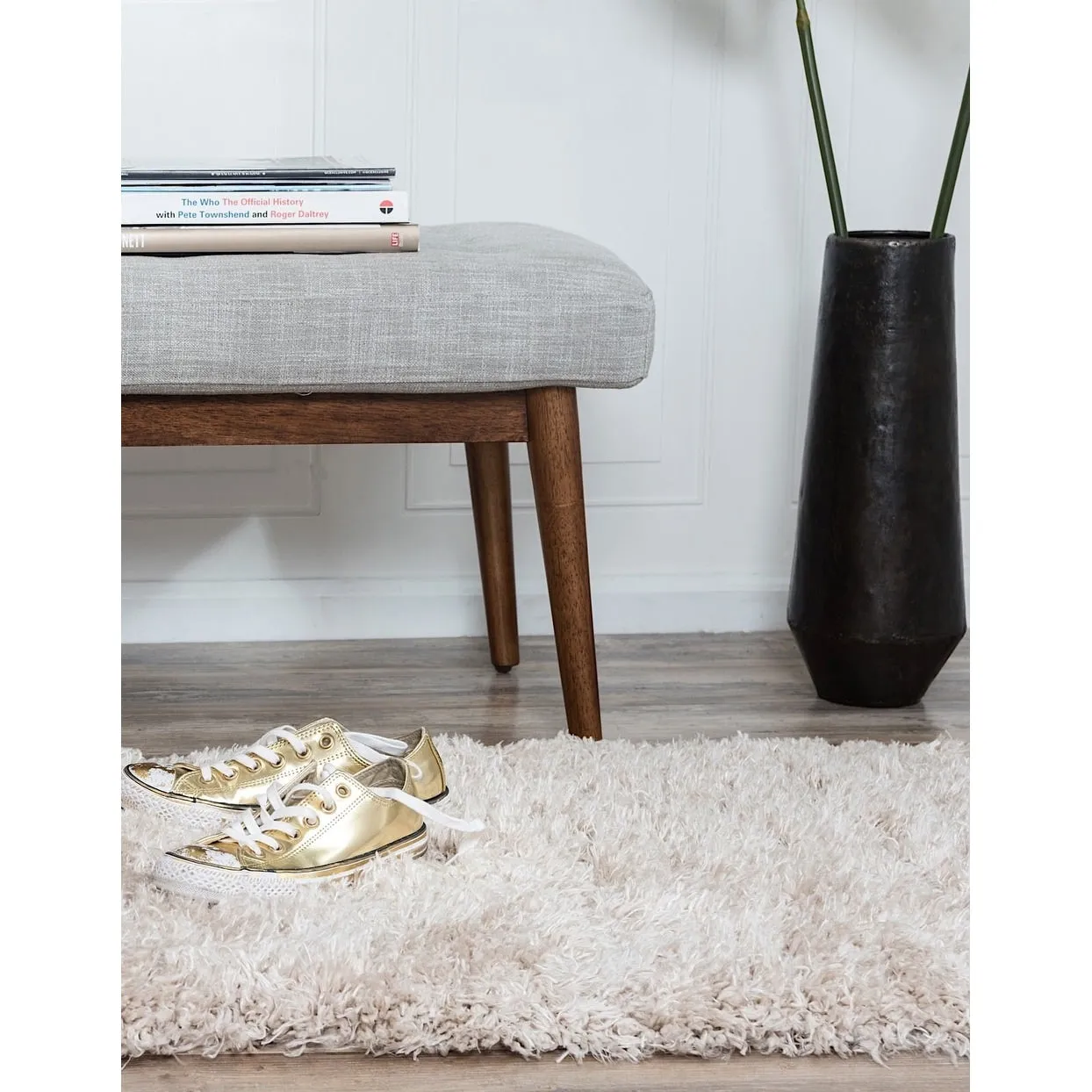 Shag Pling Collection Area Rug
