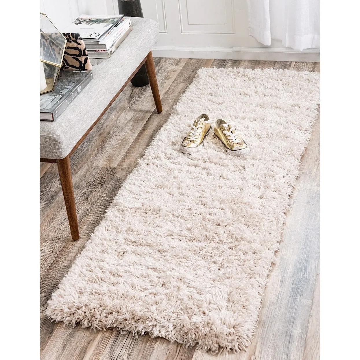 Shag Pling Collection Area Rug