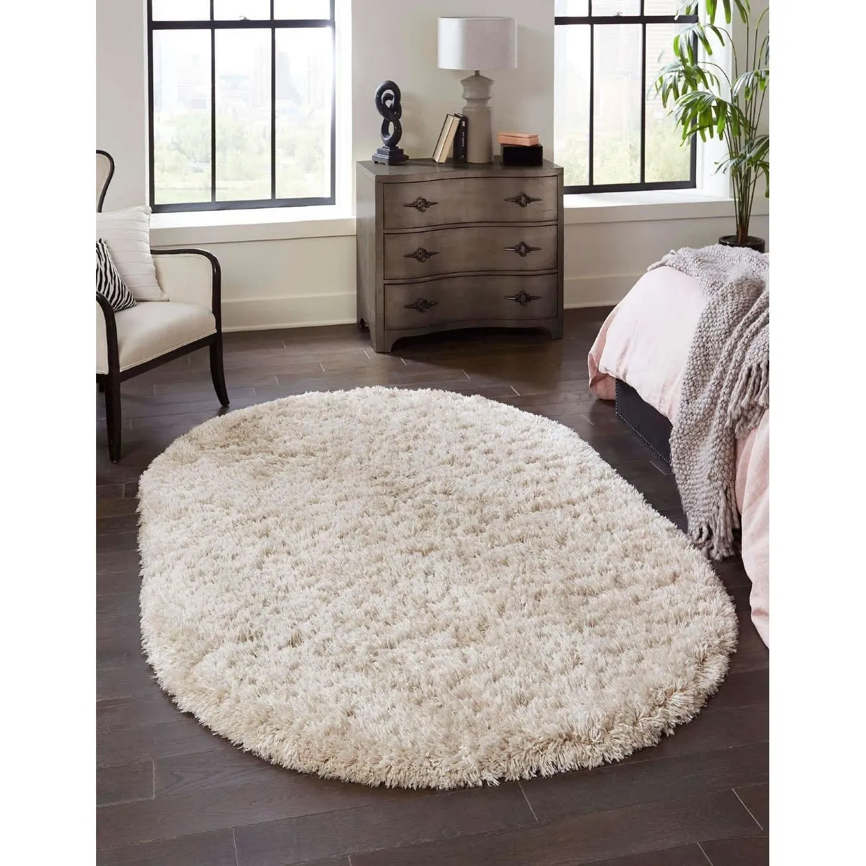 Shag Pling Collection Area Rug
