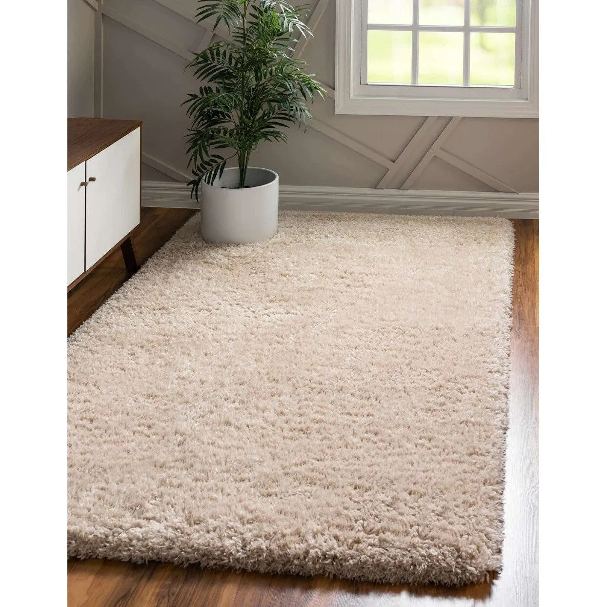 Shag Pling Collection Area Rug