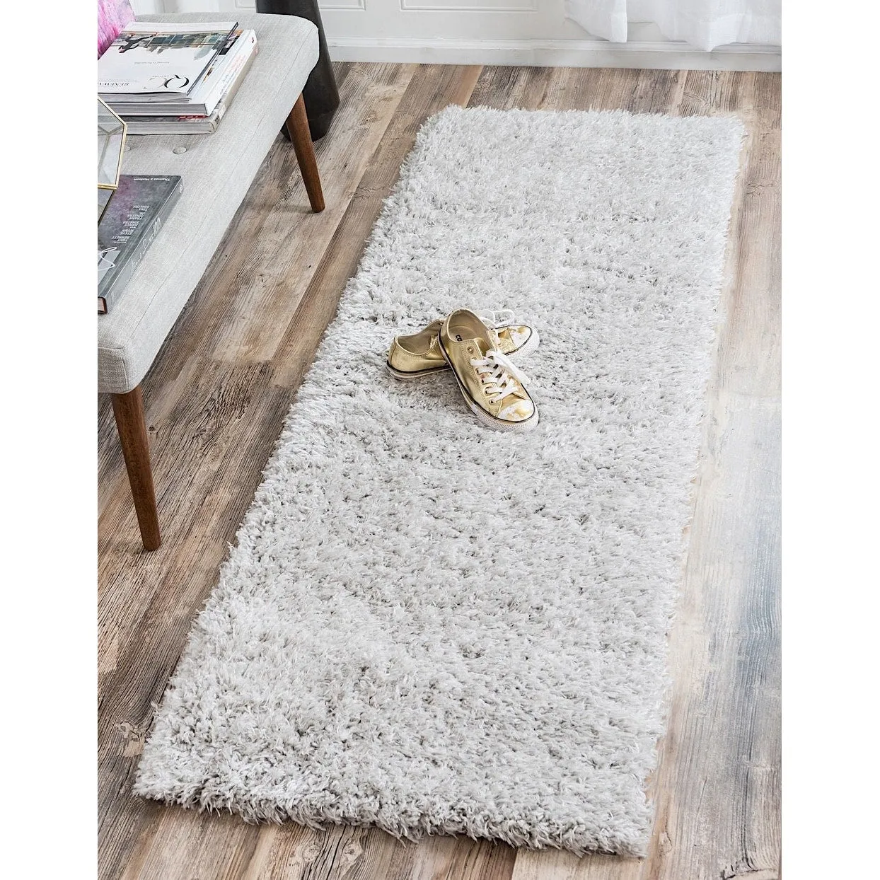 Shag Pling Collection Area Rug