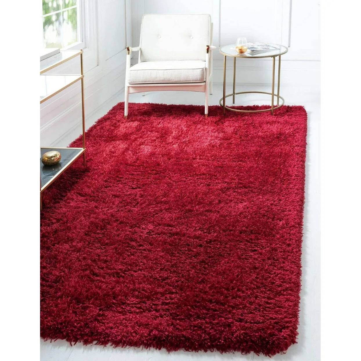 Shag Pling Collection Area Rug