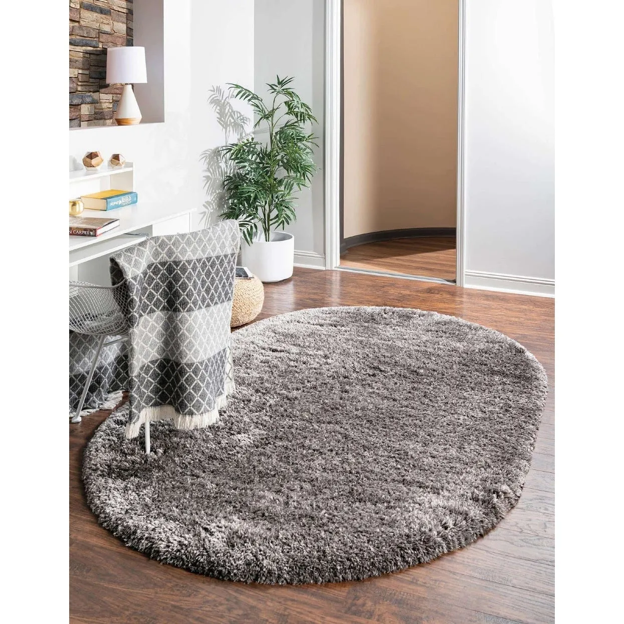 Shag Pling Collection Area Rug