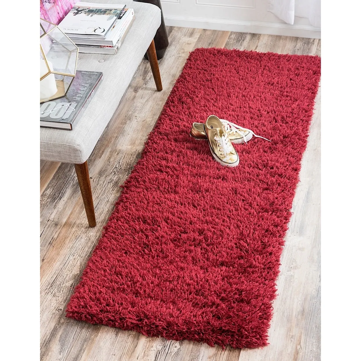 Shag Pling Collection Area Rug