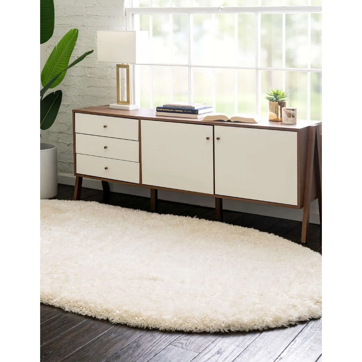 Shag Pling Collection Area Rug