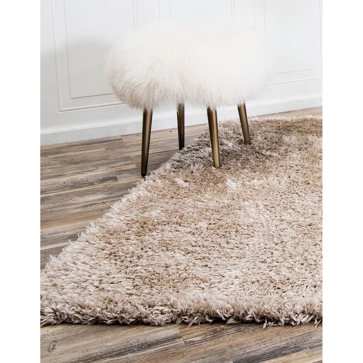 Shag Pling Collection Area Rug