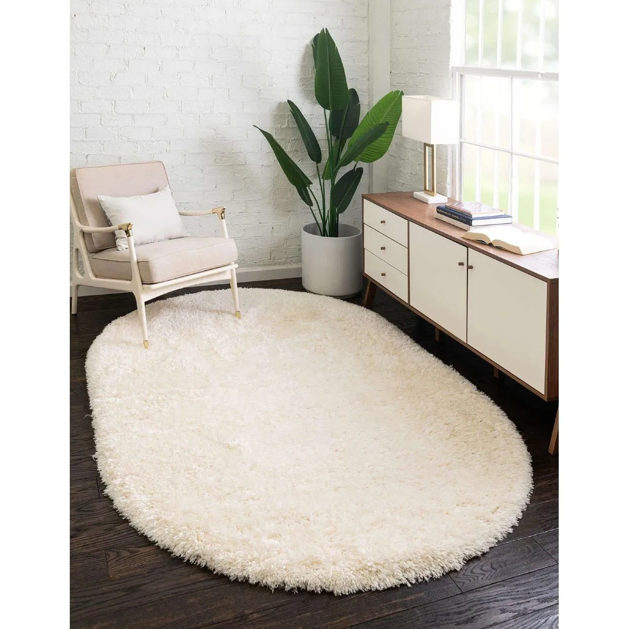Shag Pling Collection Area Rug