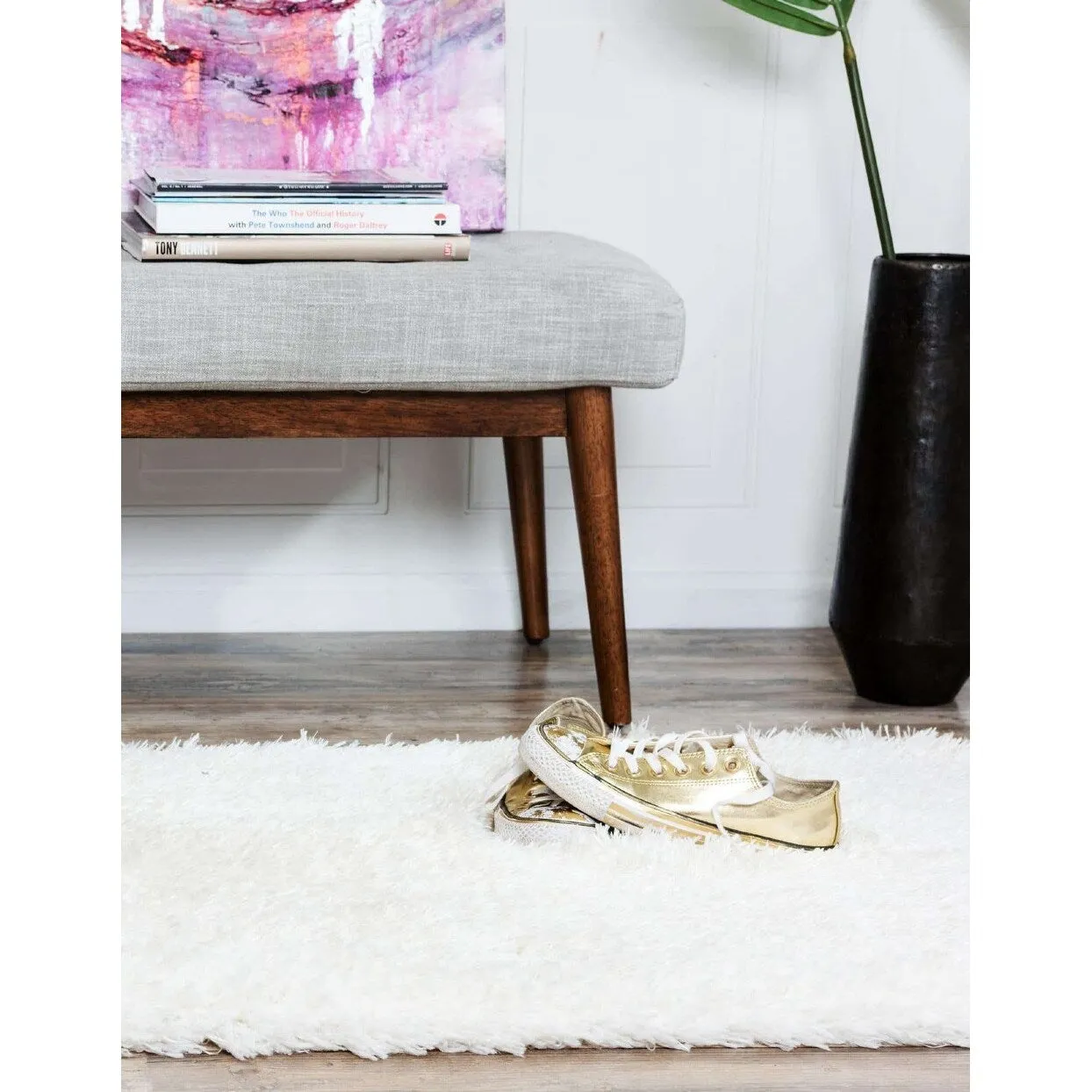 Shag Pling Collection Area Rug