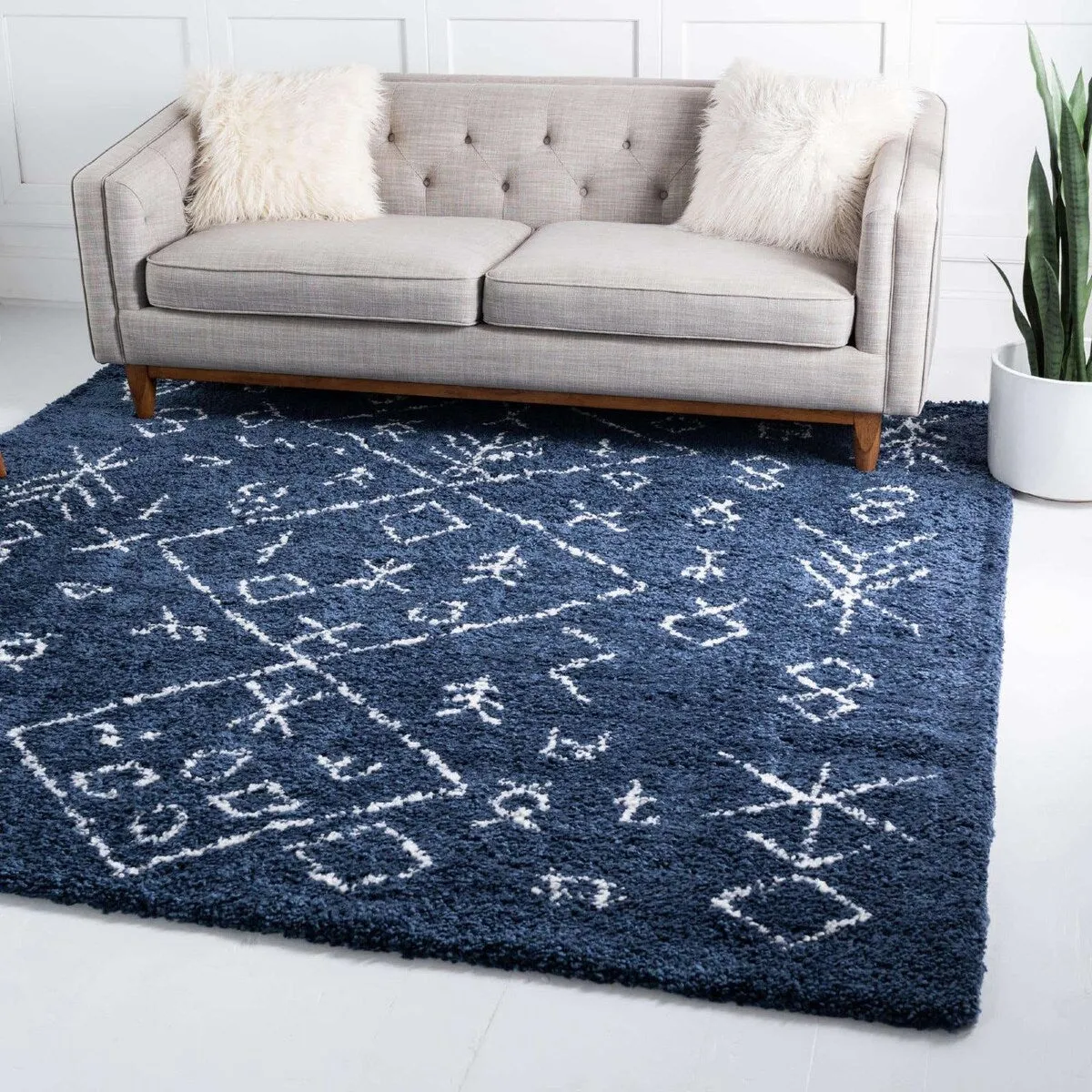 Shag Shoploni Collection Area Rug
