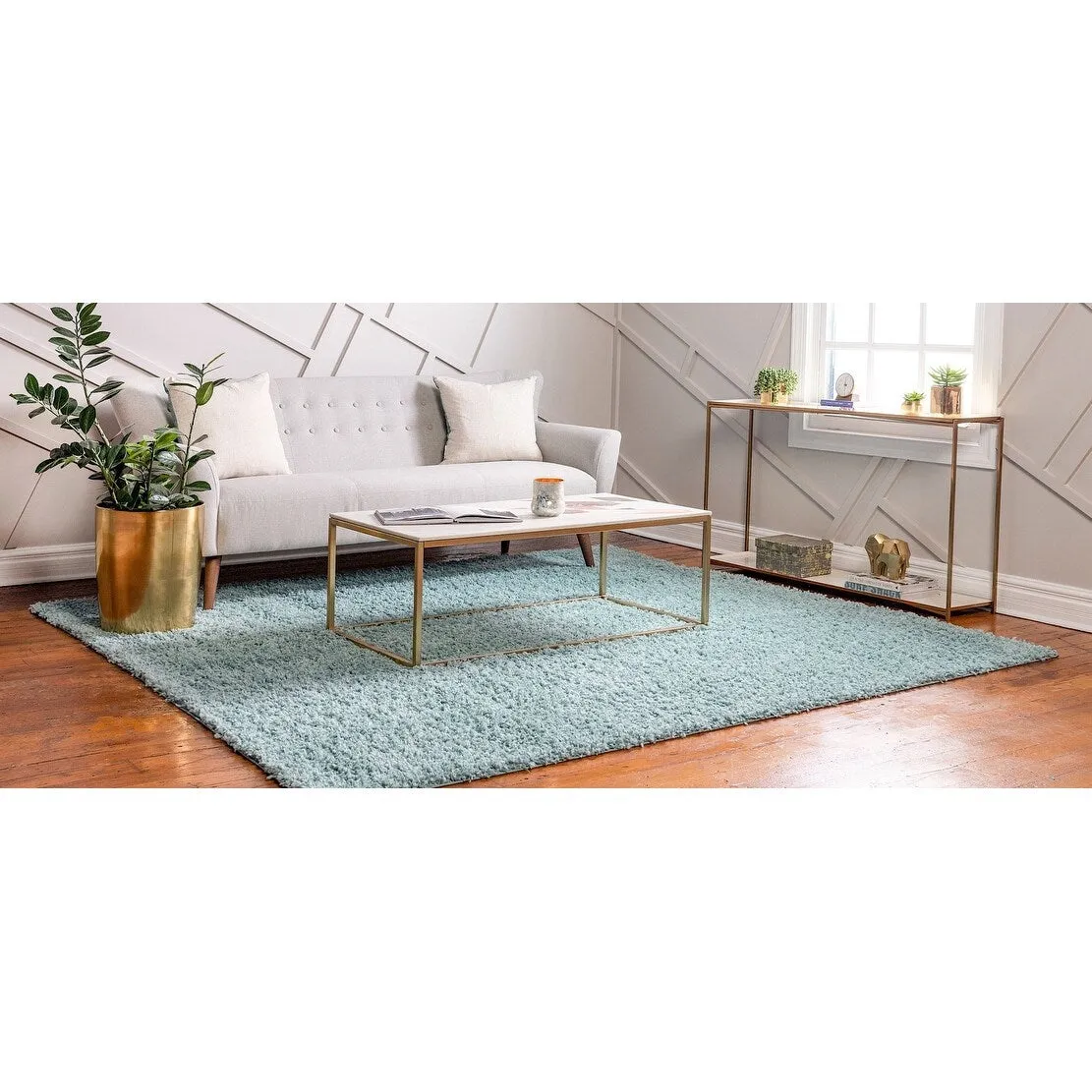 Shag Turhal Collection Area Rug