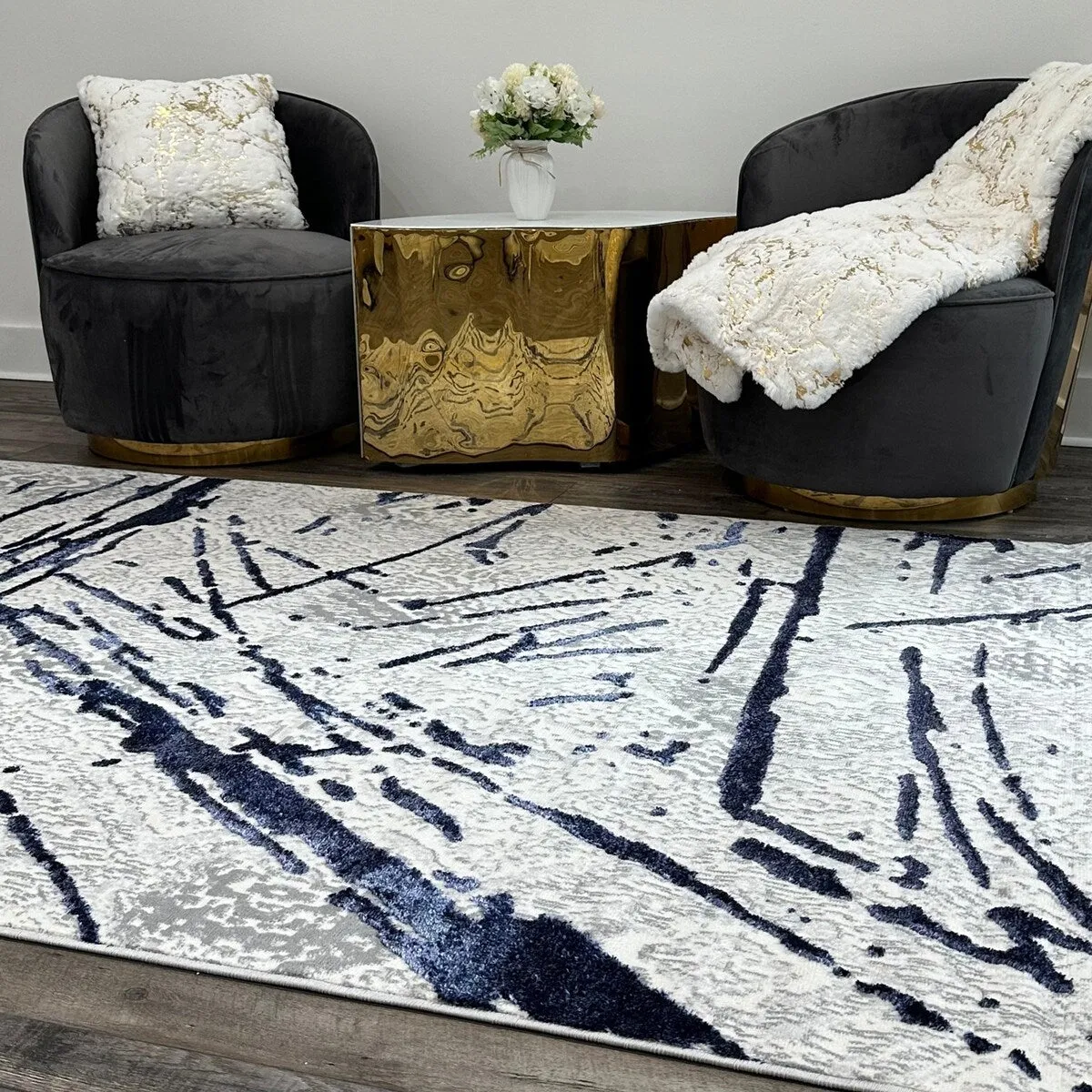 Shifra Abstract Area Rug
